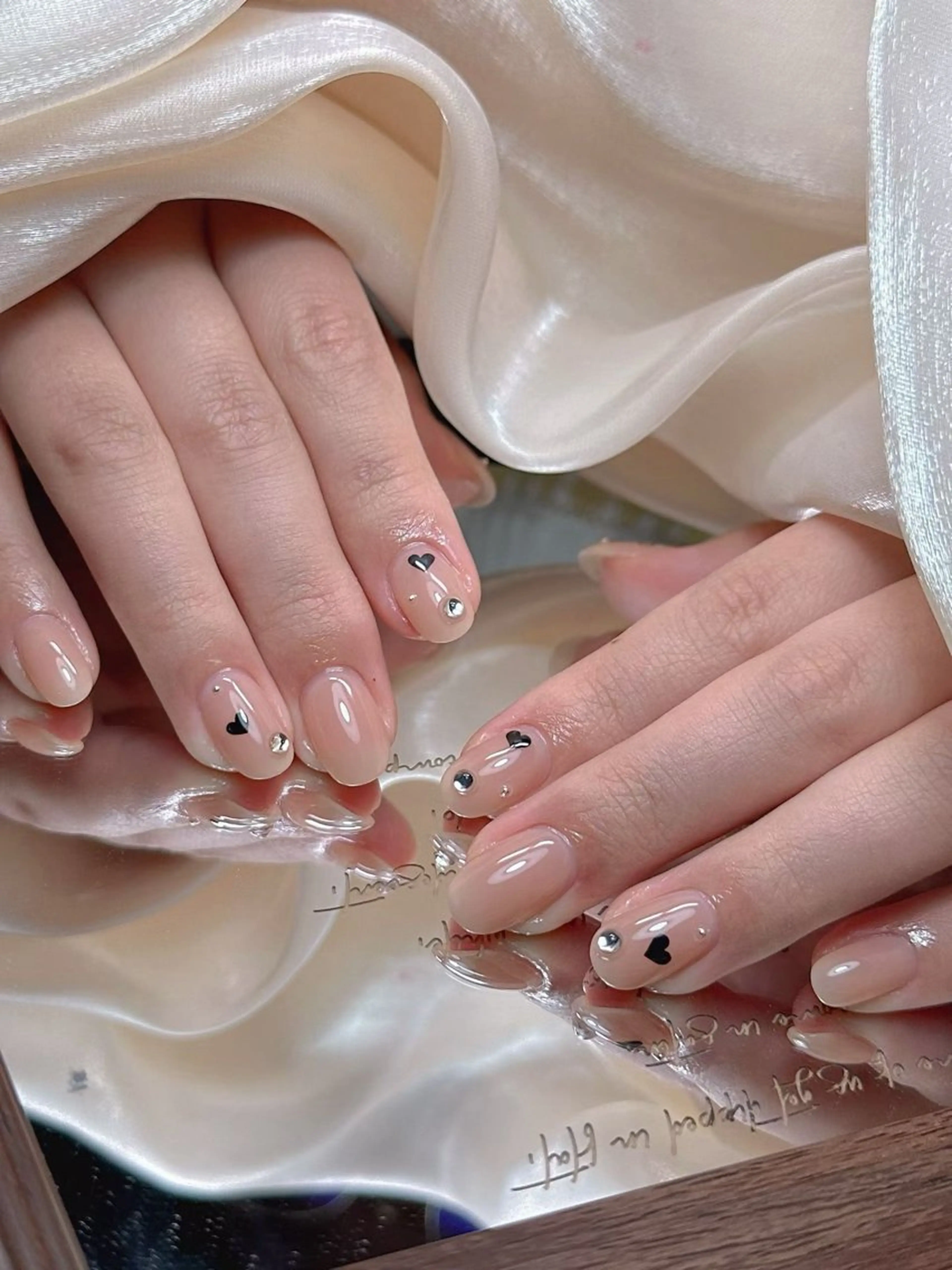 ハンドネイル-定額メニューシンプルデザインの写真