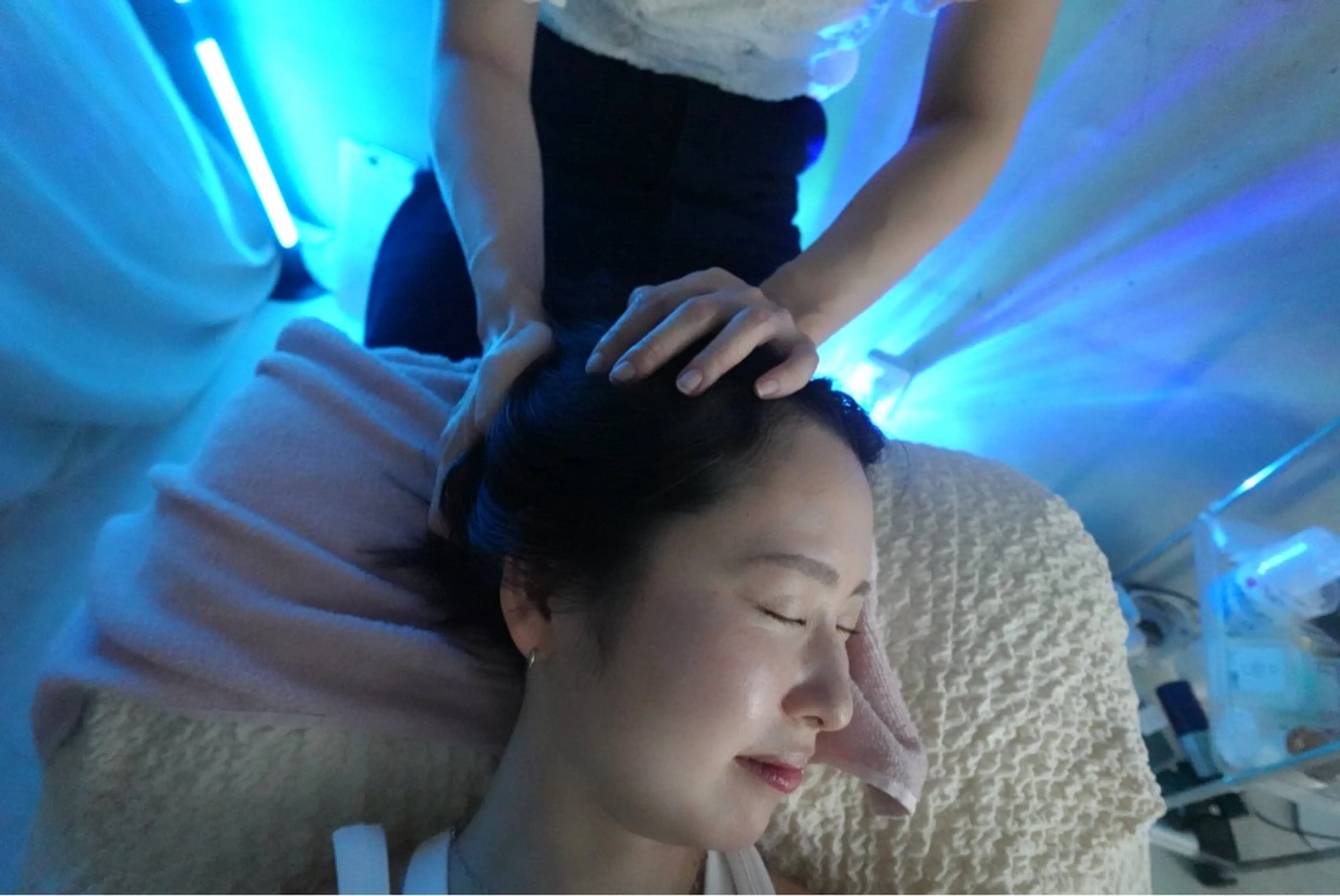 【リピーター様限定】❤️ご褒美メンテナンス*頭・腕・肩・背中・デコルテドライスパ75分+オイルハンド15分 ¥7,500の写真