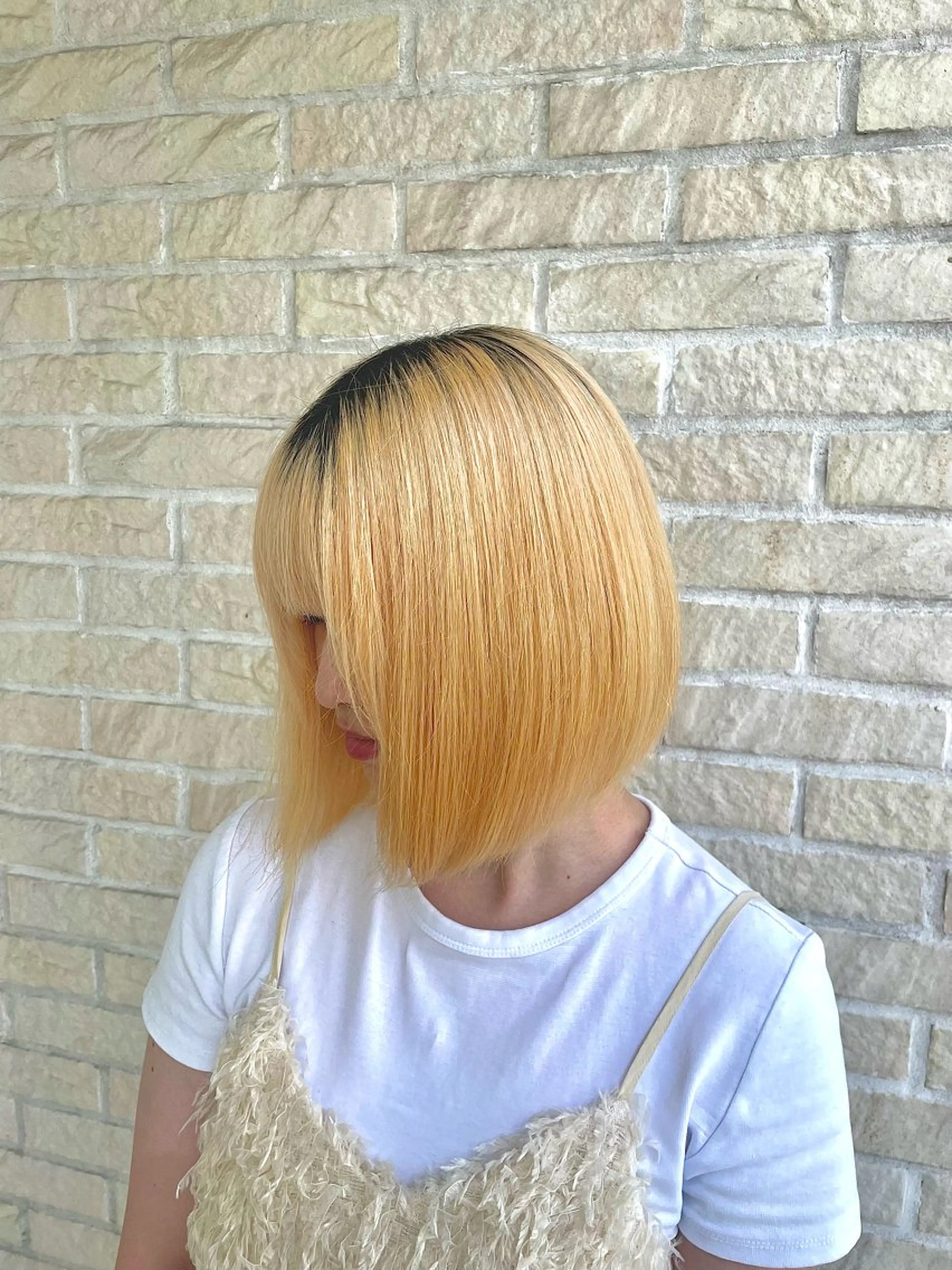 ミディアム カット ダブルカラー/艶髪 🪽minoriのヘアスタイル