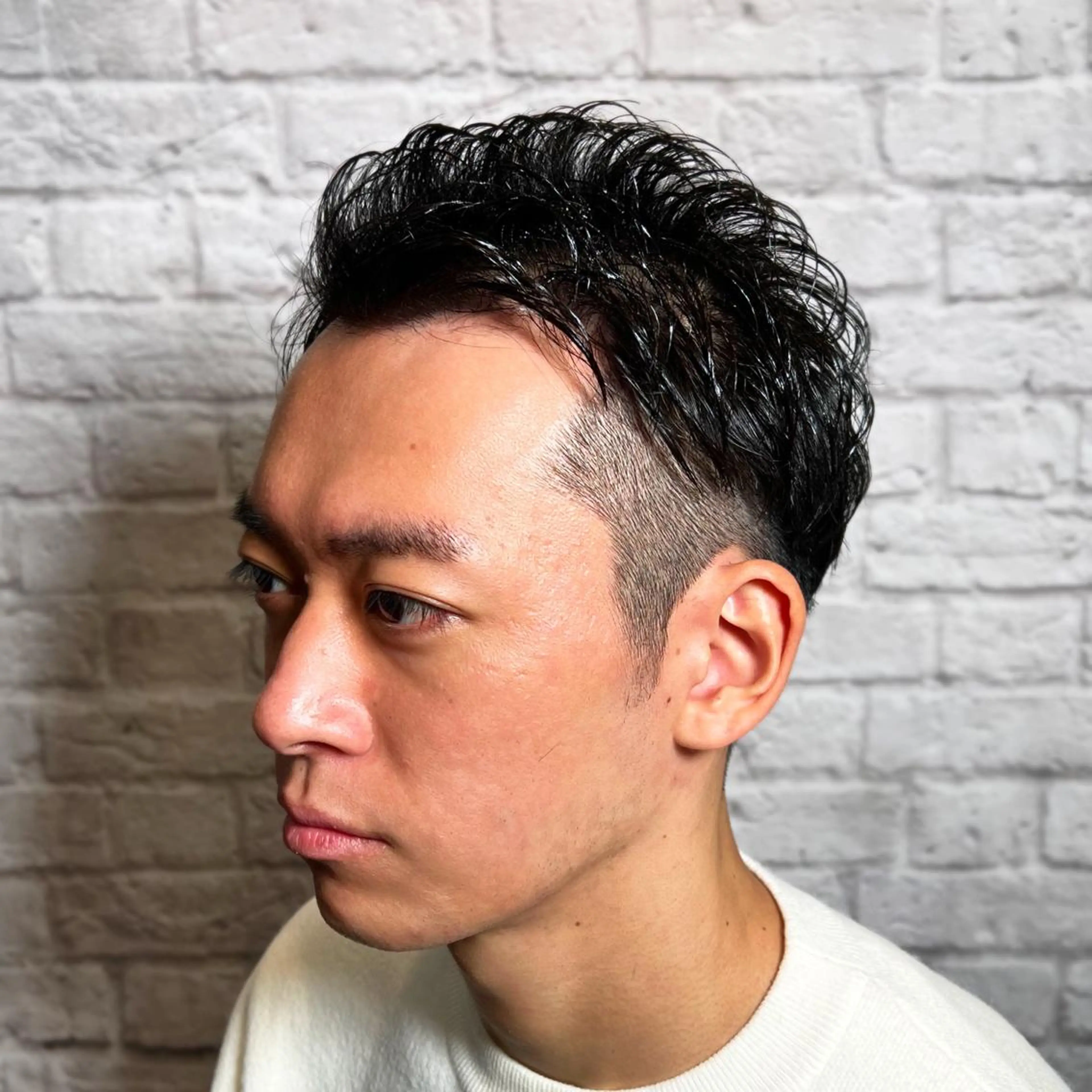 ショート カラー パーマ ヘアアレンジ メンズ メンズカット/パーマ 山崎航平💈のヘアスタイル