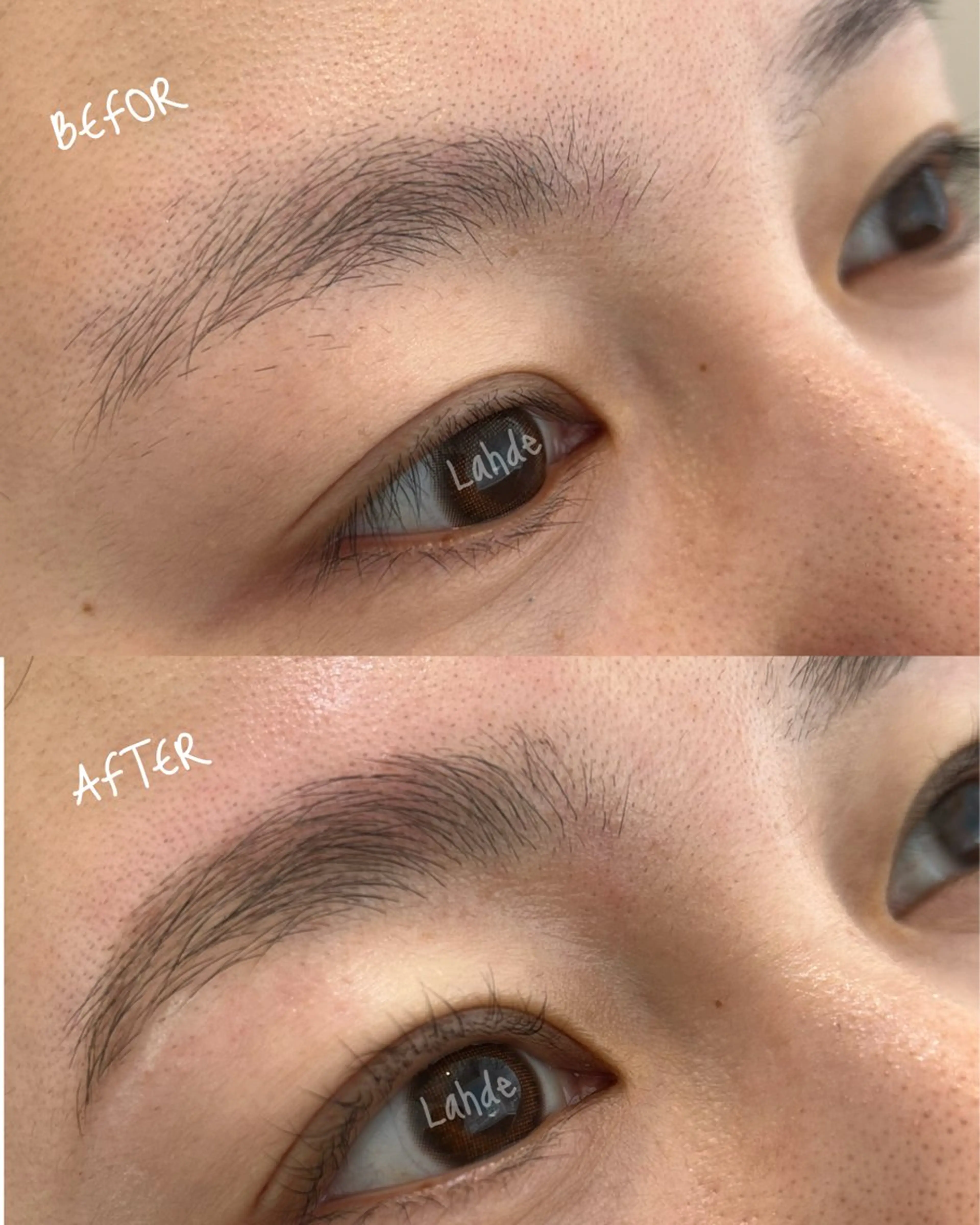 アイブロウ ワックス脱毛 眉カット その他(アイブロウ) Lahde SARAのマツエク・マツパデザイン