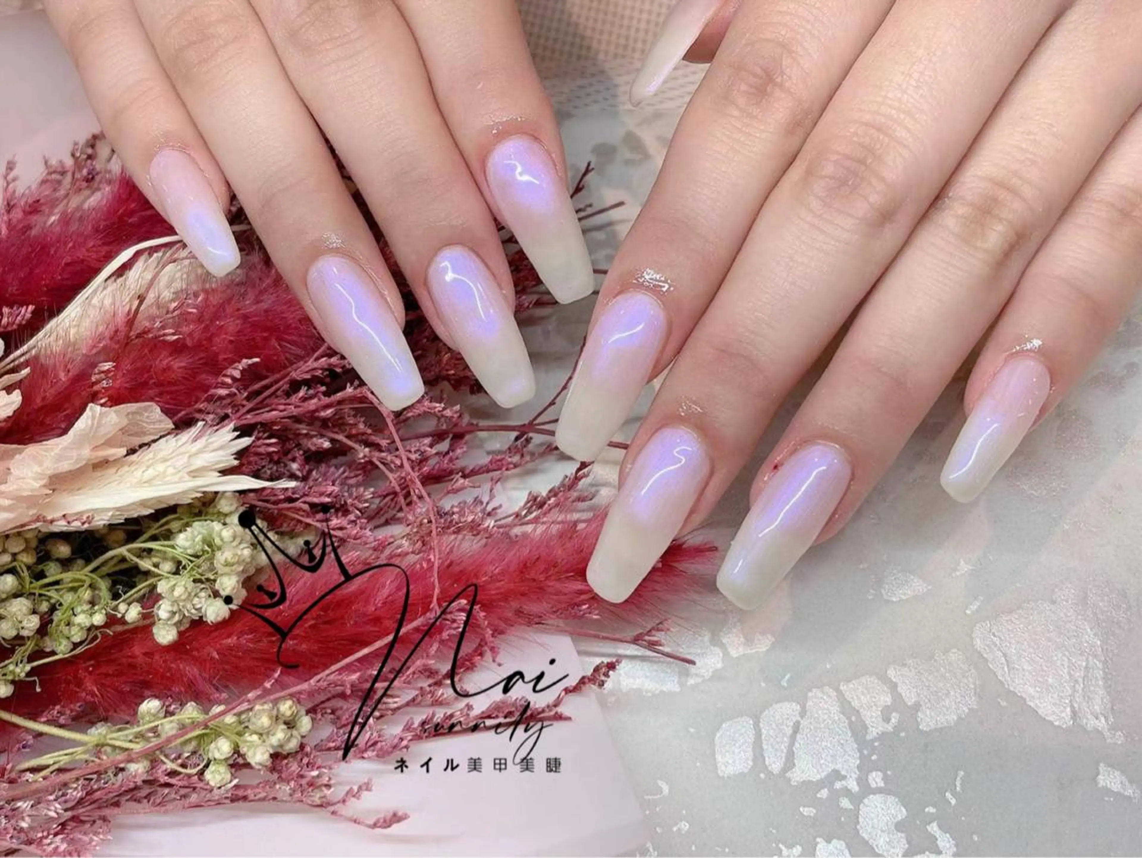 ネイル ハンドネイル 長さだし専門店 M2　rikaのネイルデザイン
