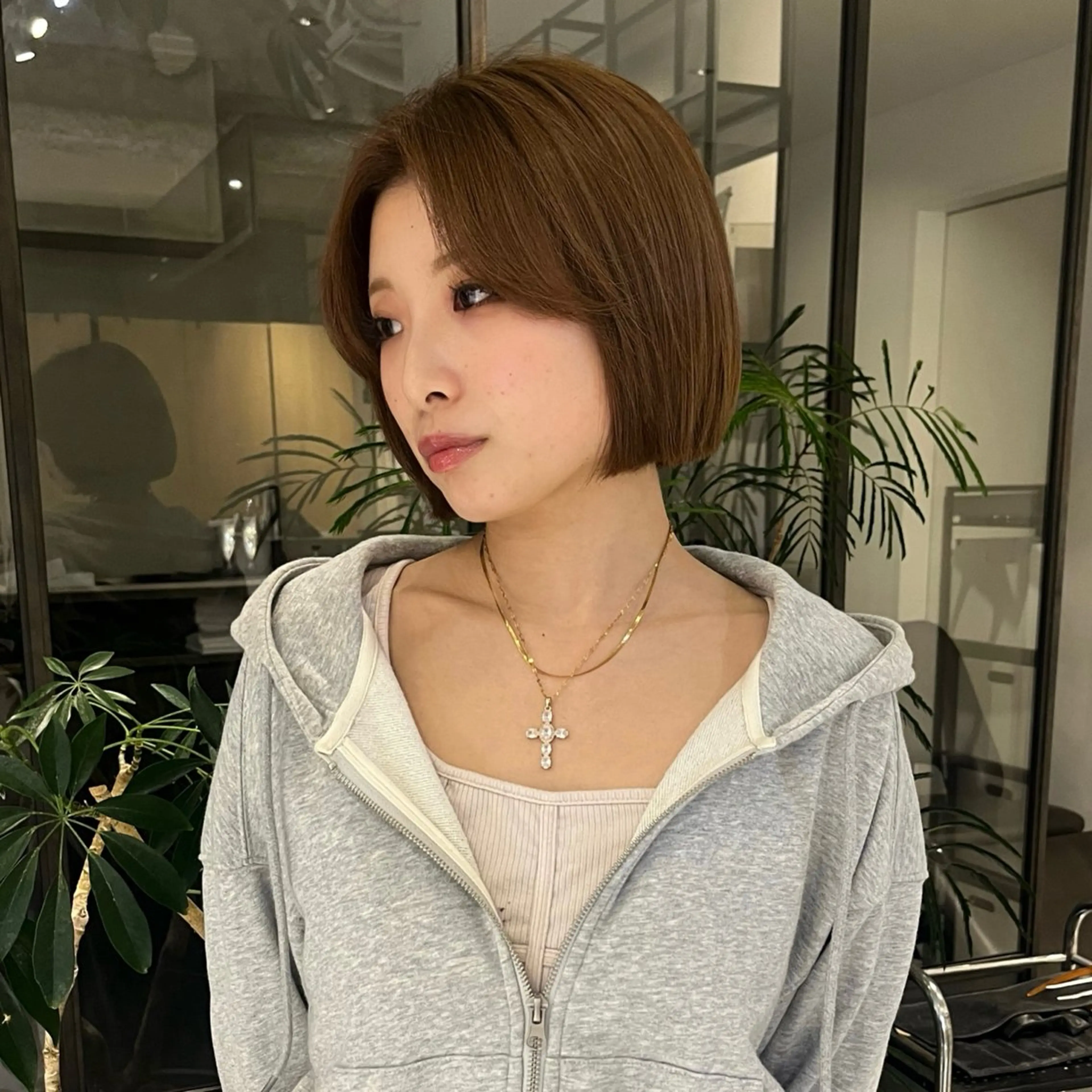 ショート morita yunaのヘアスタイル