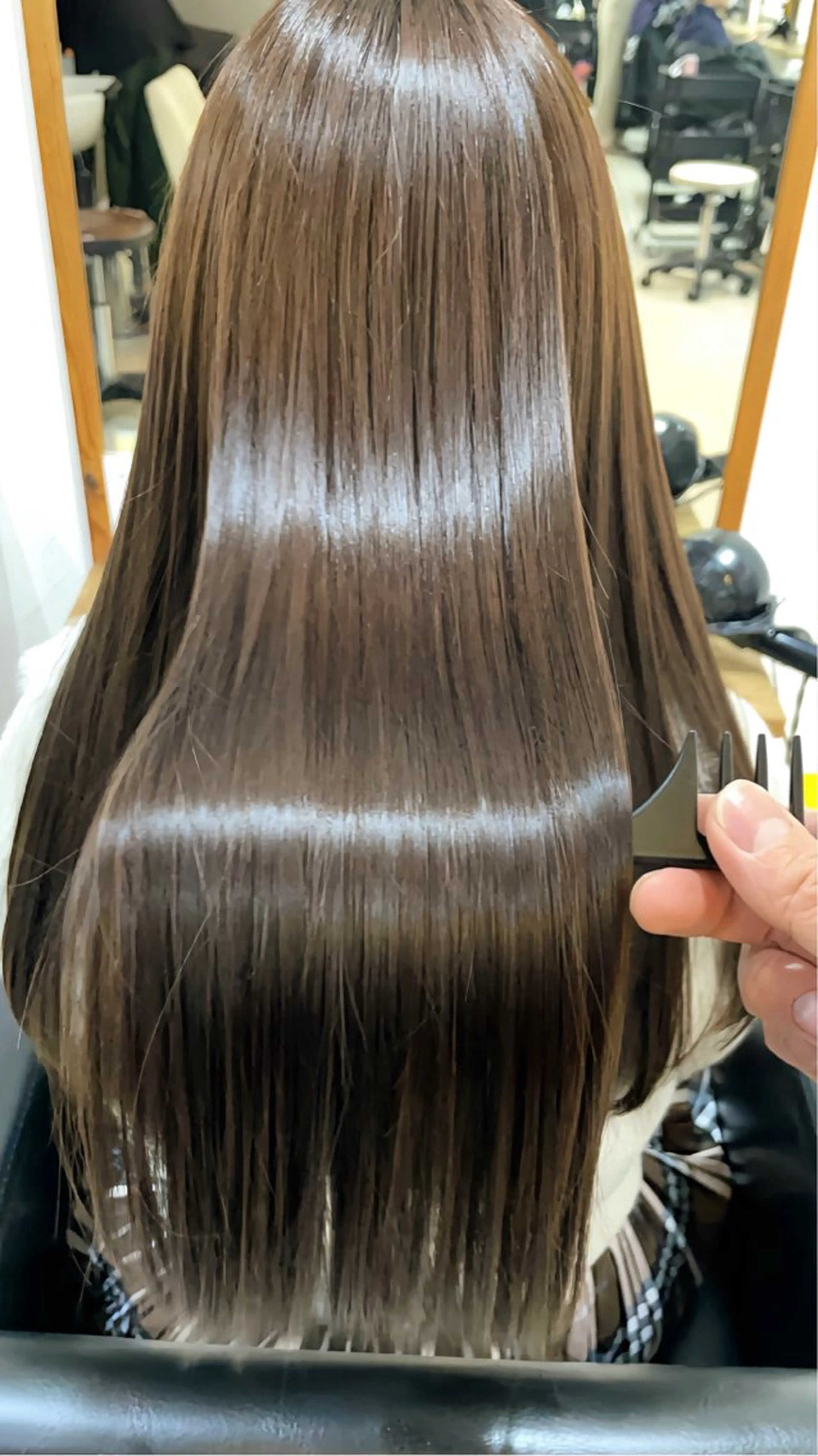 ロング 平 一裕のヘアスタイル