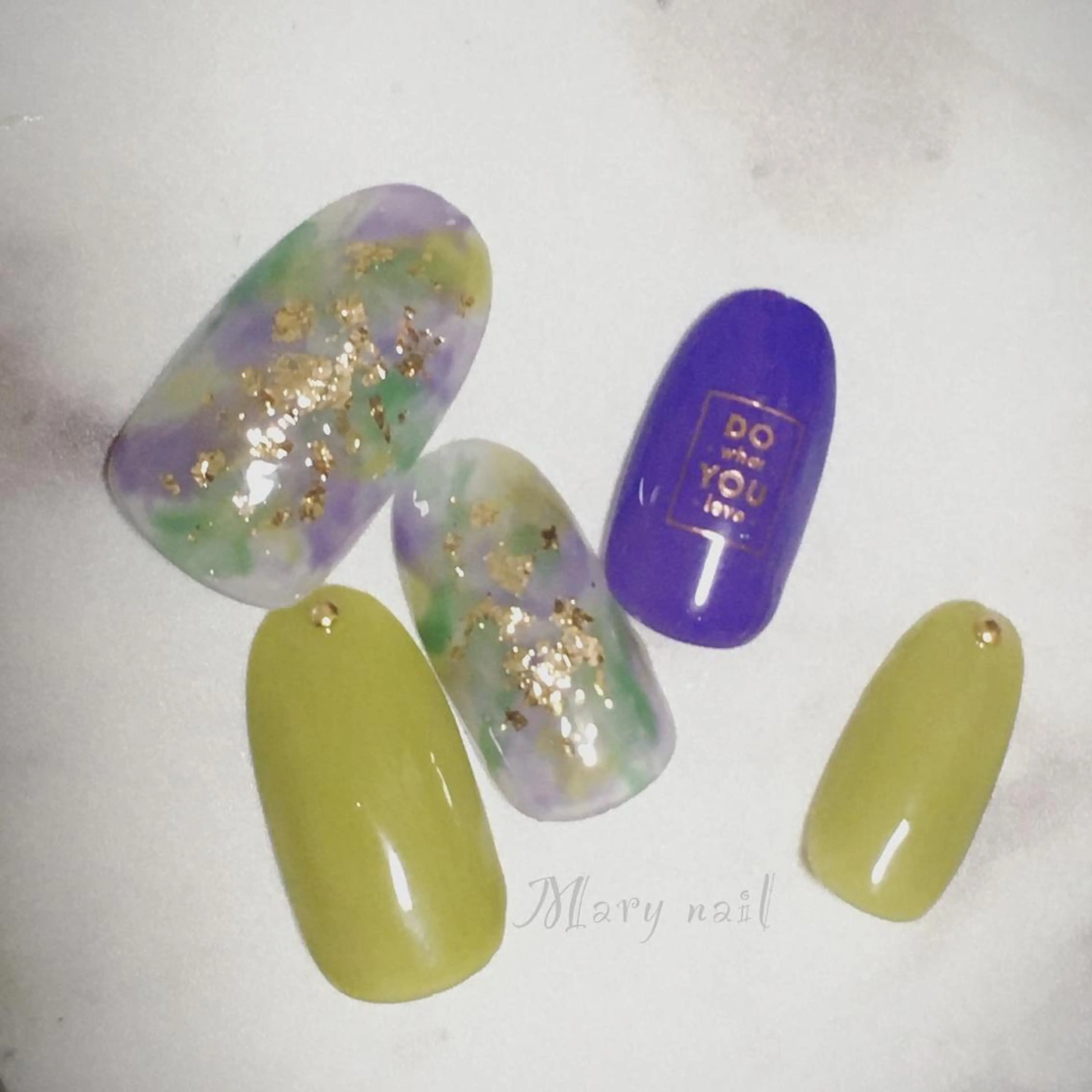 ネイル ニュアンスネイル ハンドネイル Mary nail .narumiのネイルデザイン