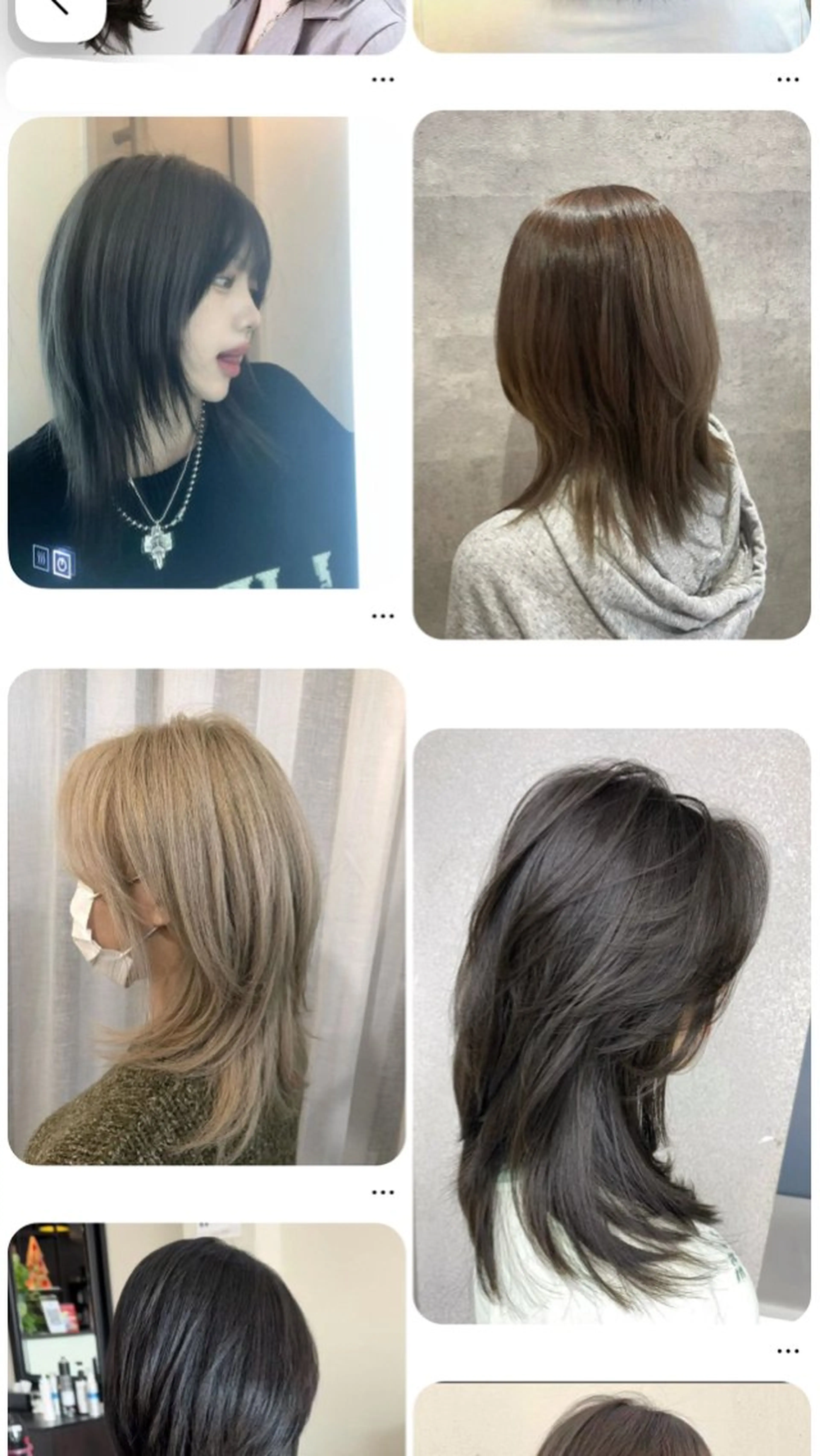 ミディアム ⠀ リコのヘアスタイル