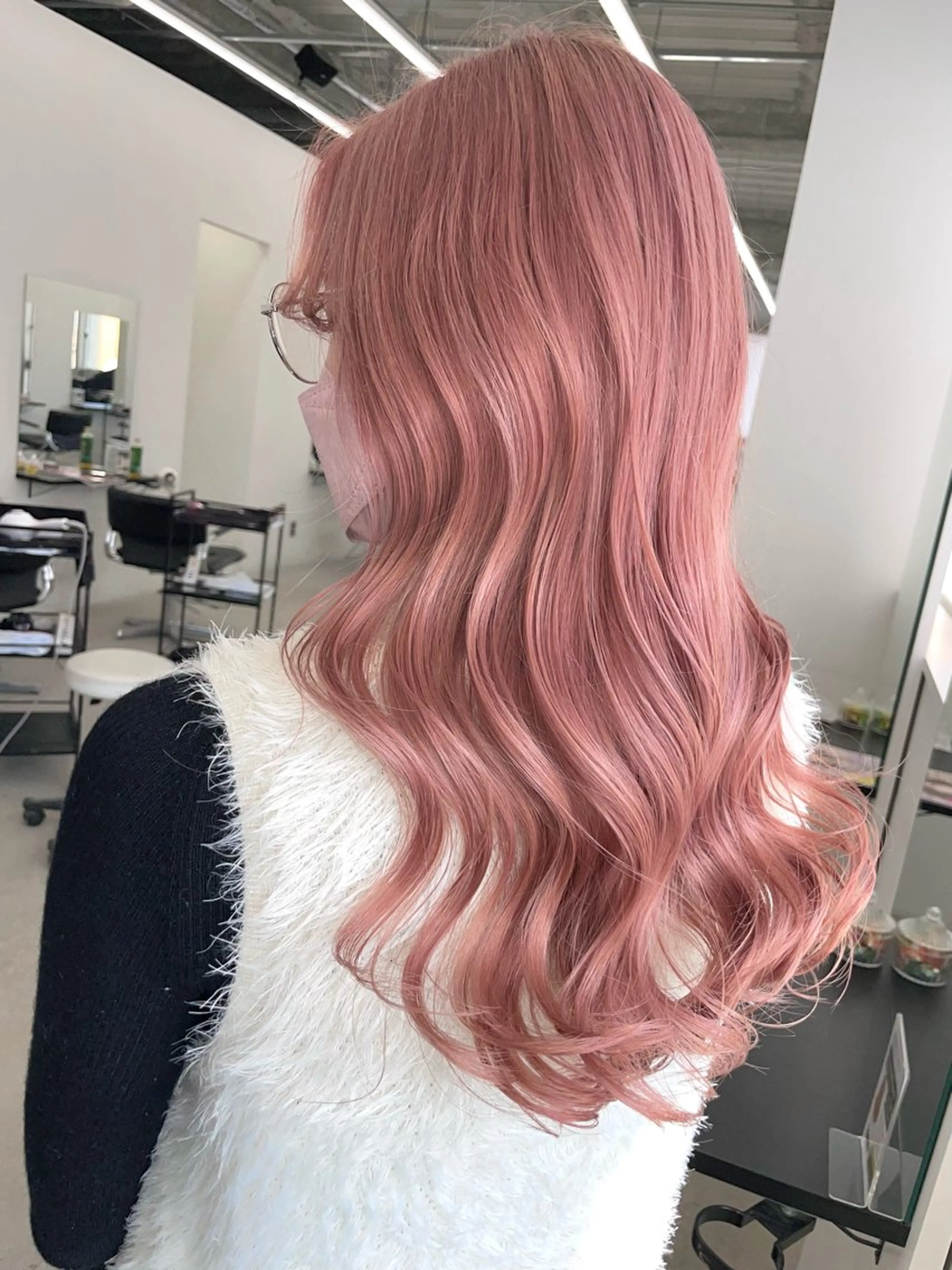 ロング ヘアカラー 中道 晶のヘアスタイル