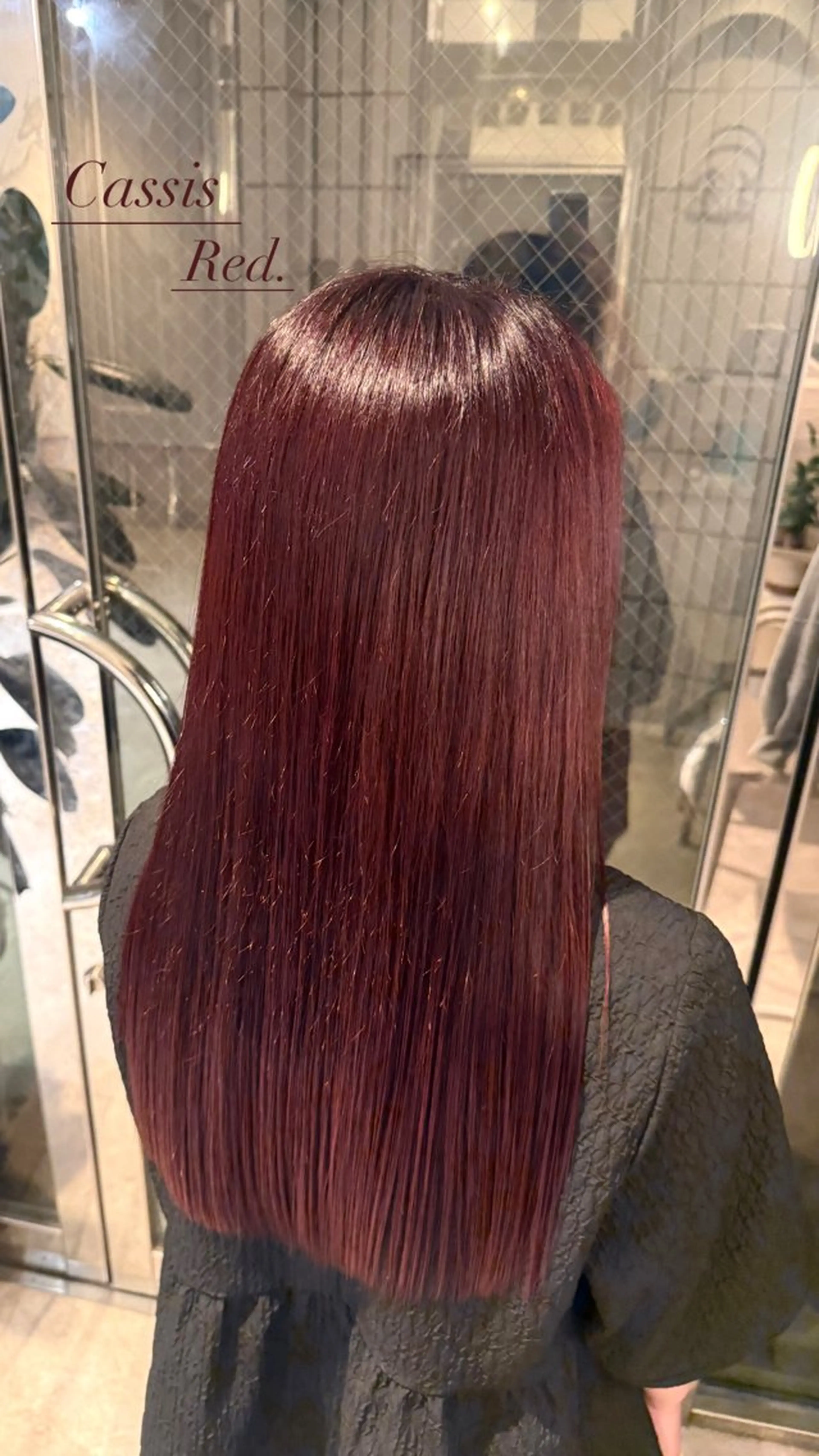 ロング ヘアカラー ᴍᴏᴇ ‎ 〈 en. 〉のヘアスタイル