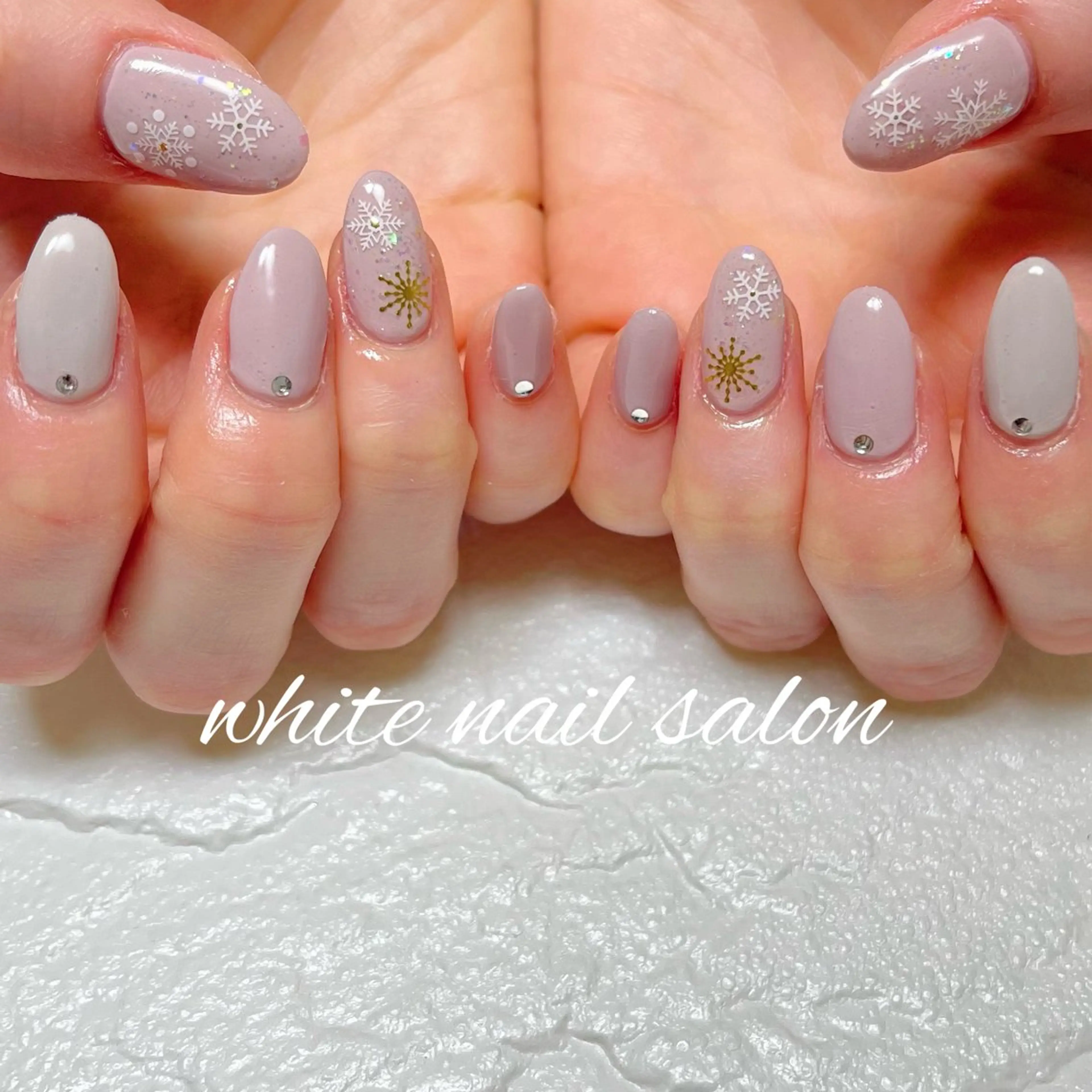 ネイル ハンドネイル white nail salonのネイルデザイン