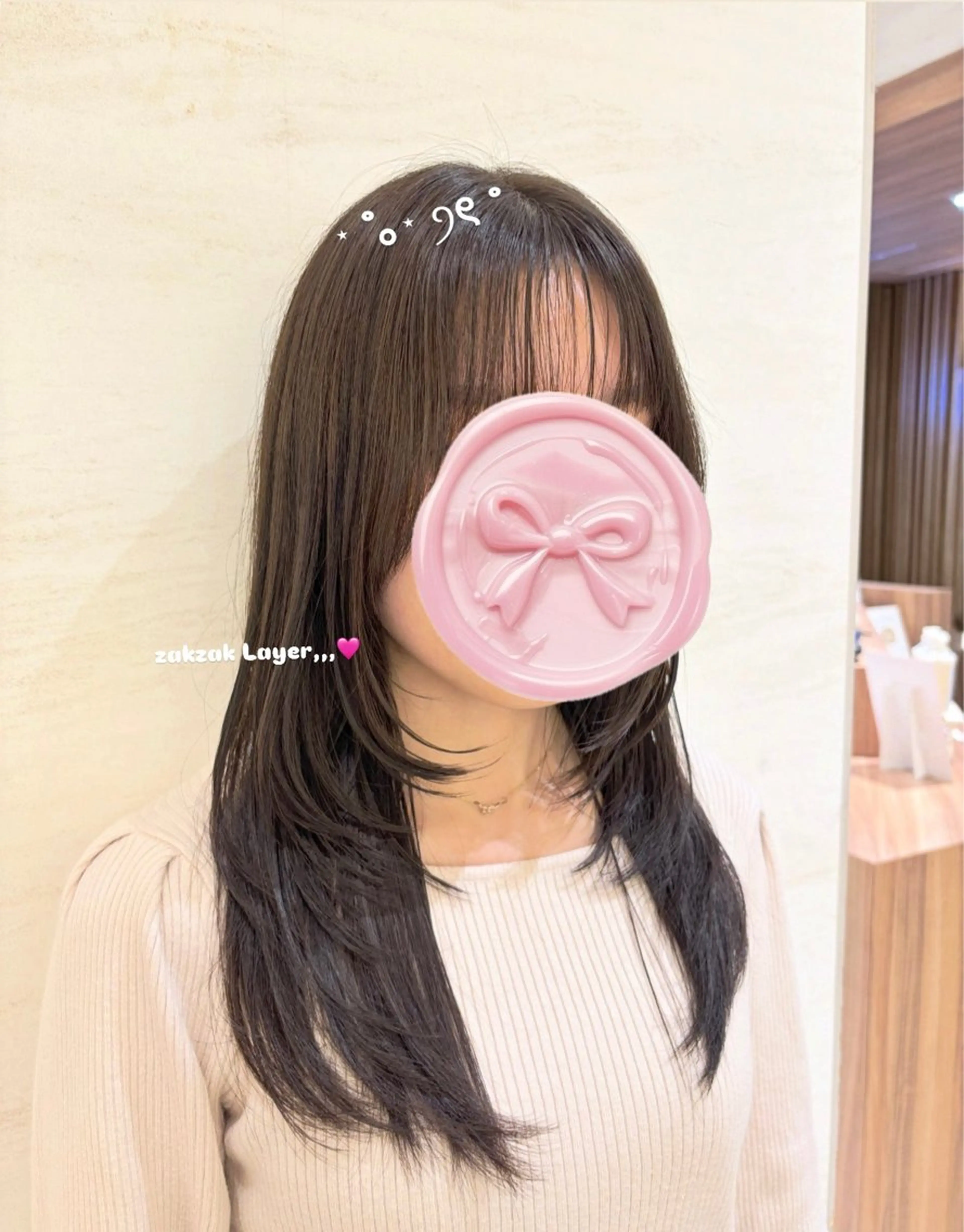 カット（3cm以上）➕ワンカラー.•♬の写真