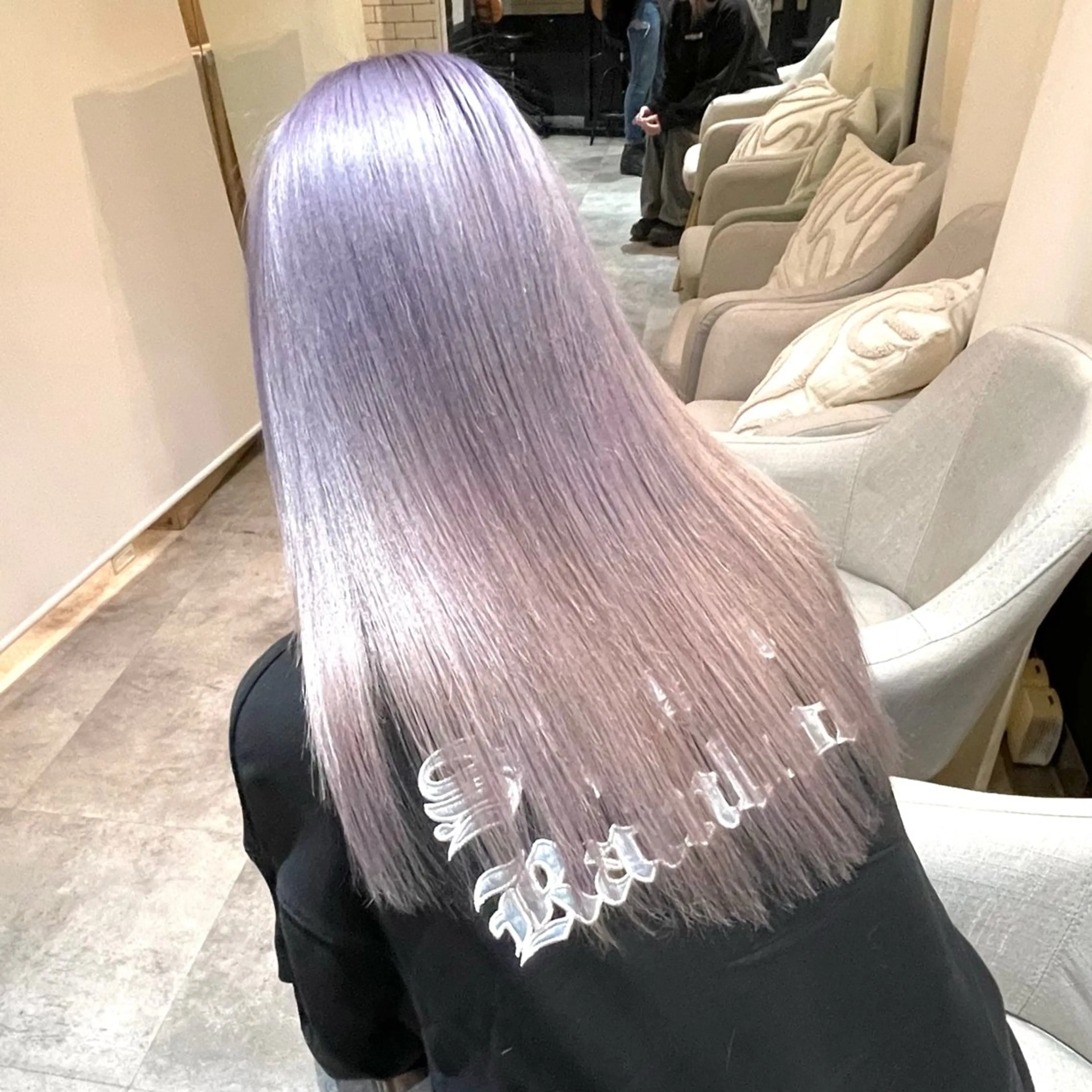 ロング カット ヘアカラー トリートメント N° jillva ♦️川端裕司♦️のヘアスタイル