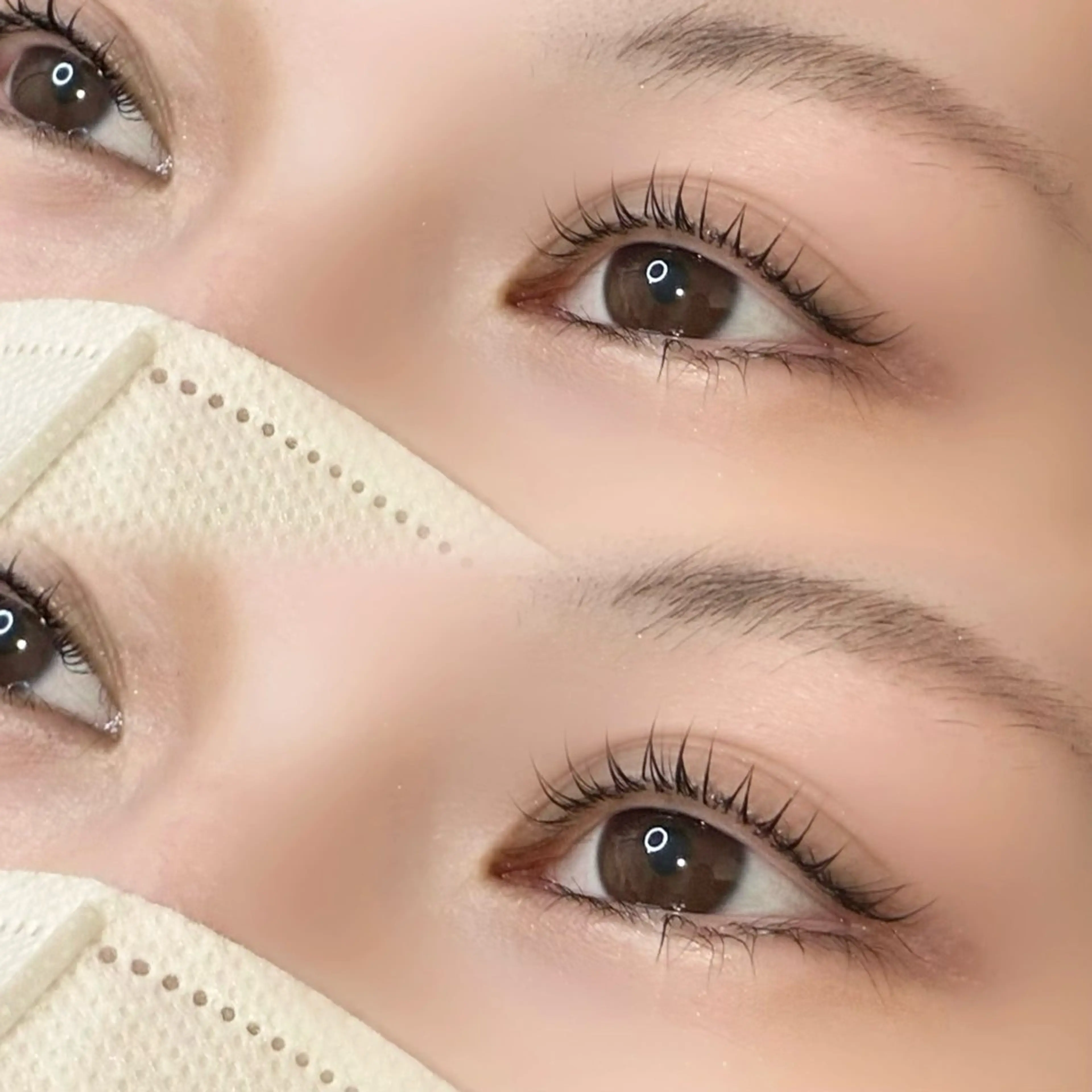 マツエク・マツパ Cカール マツパ Kamie-uni wakoのマツエク・マツパデザイン