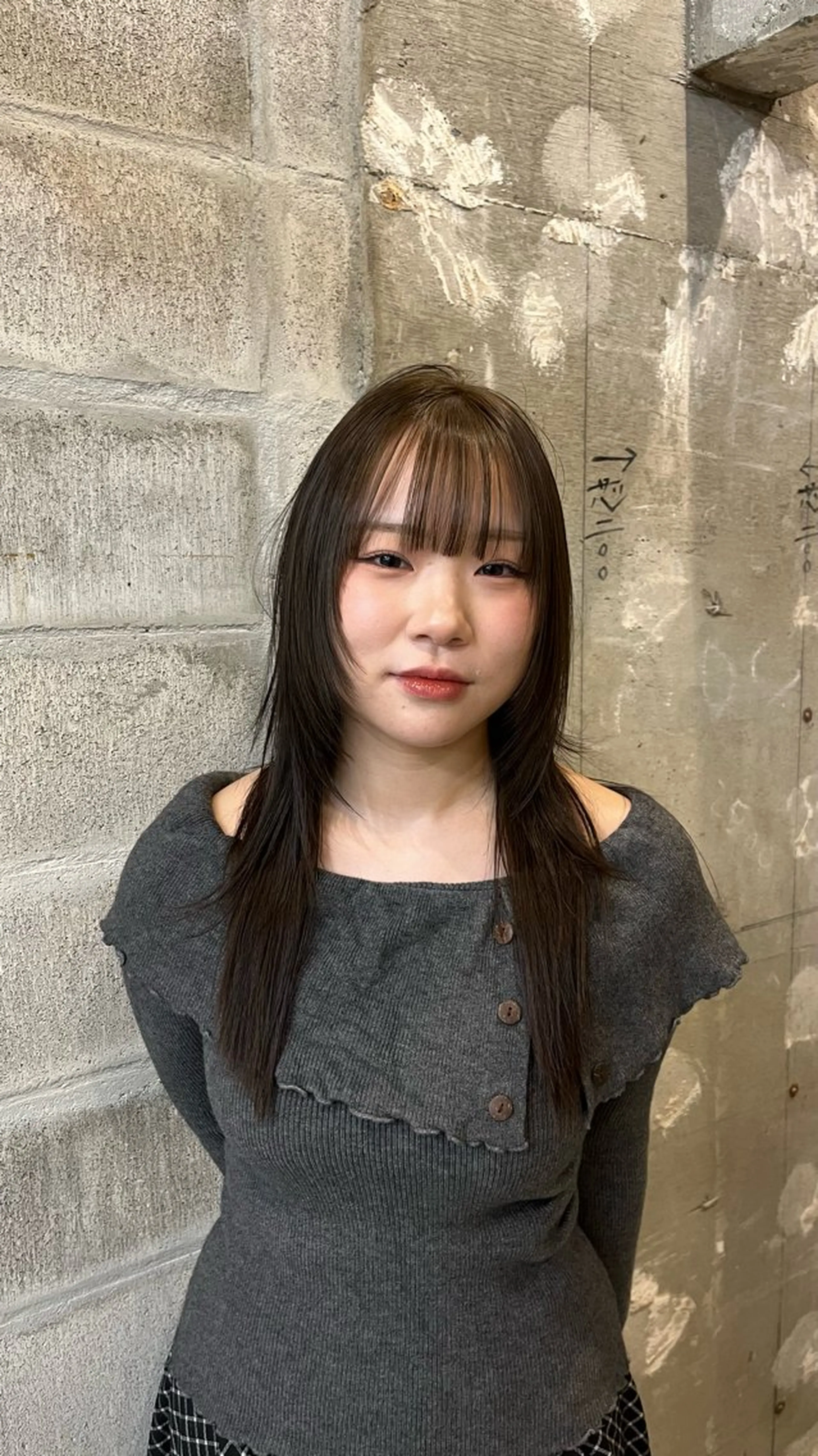 ロング カット ヘアカラー riko／ SYS by fitのヘアスタイル