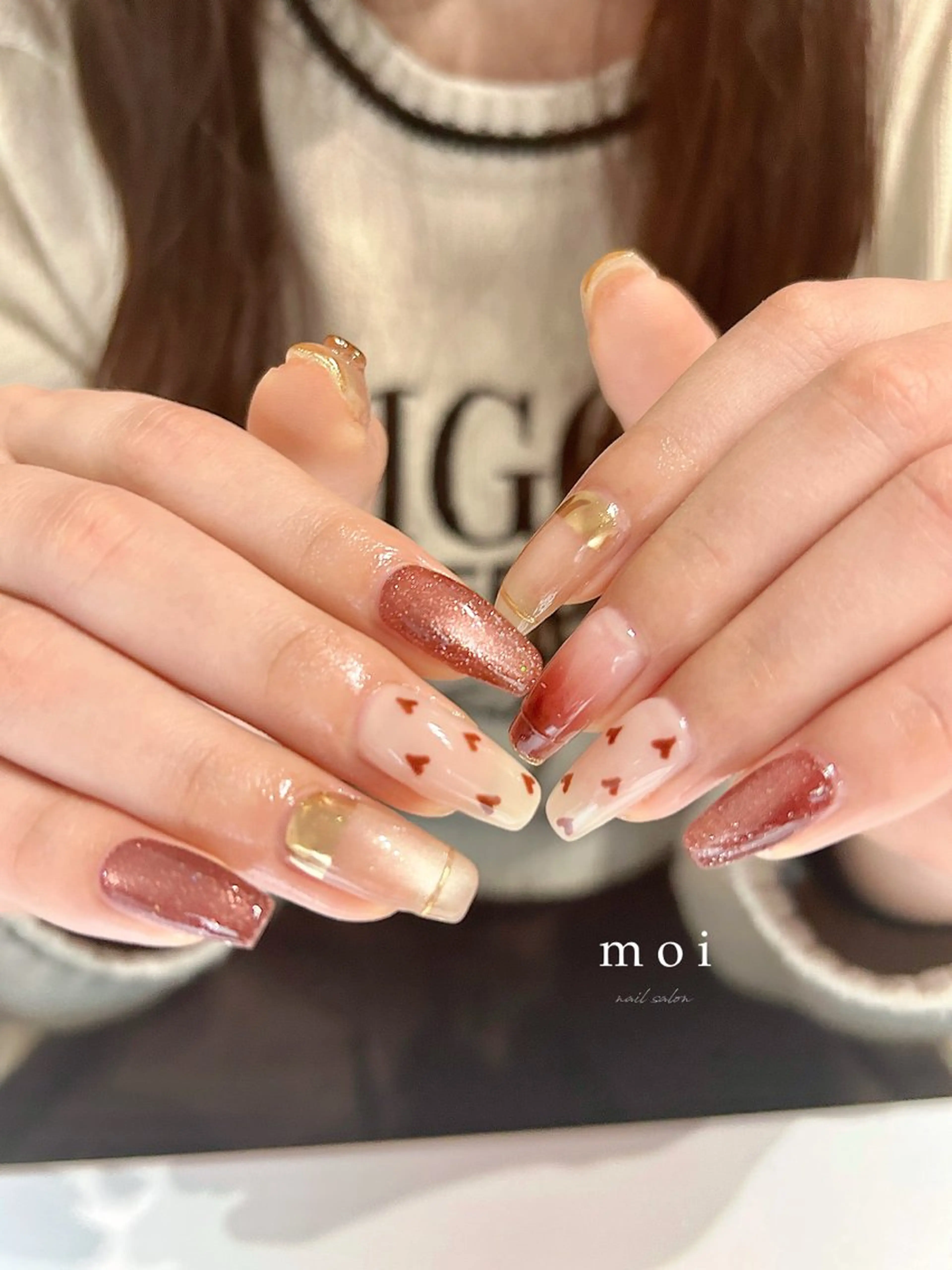 ネイル nail salon moiのネイルデザイン