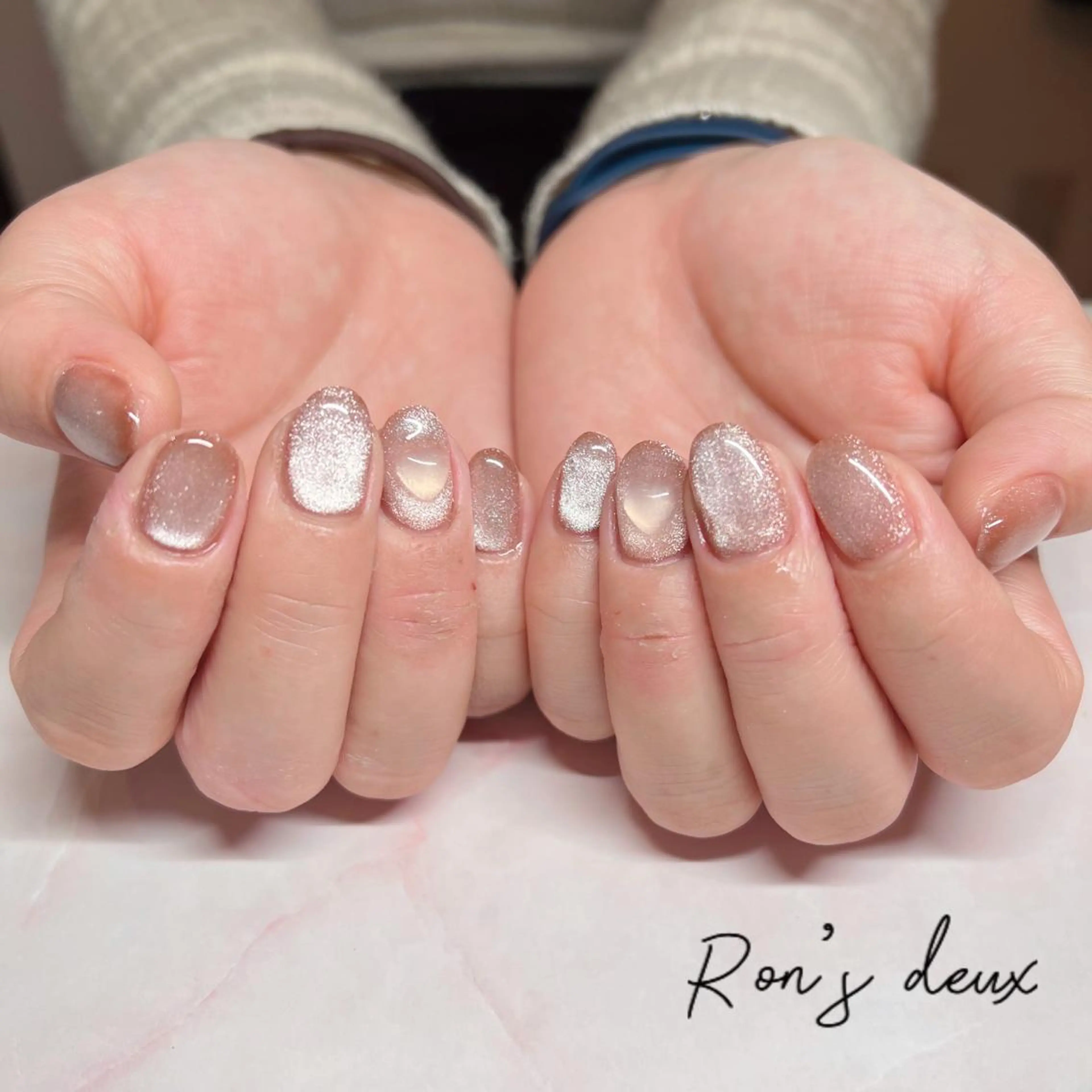 ネイル Ron's nail 笹岡のネイルデザイン