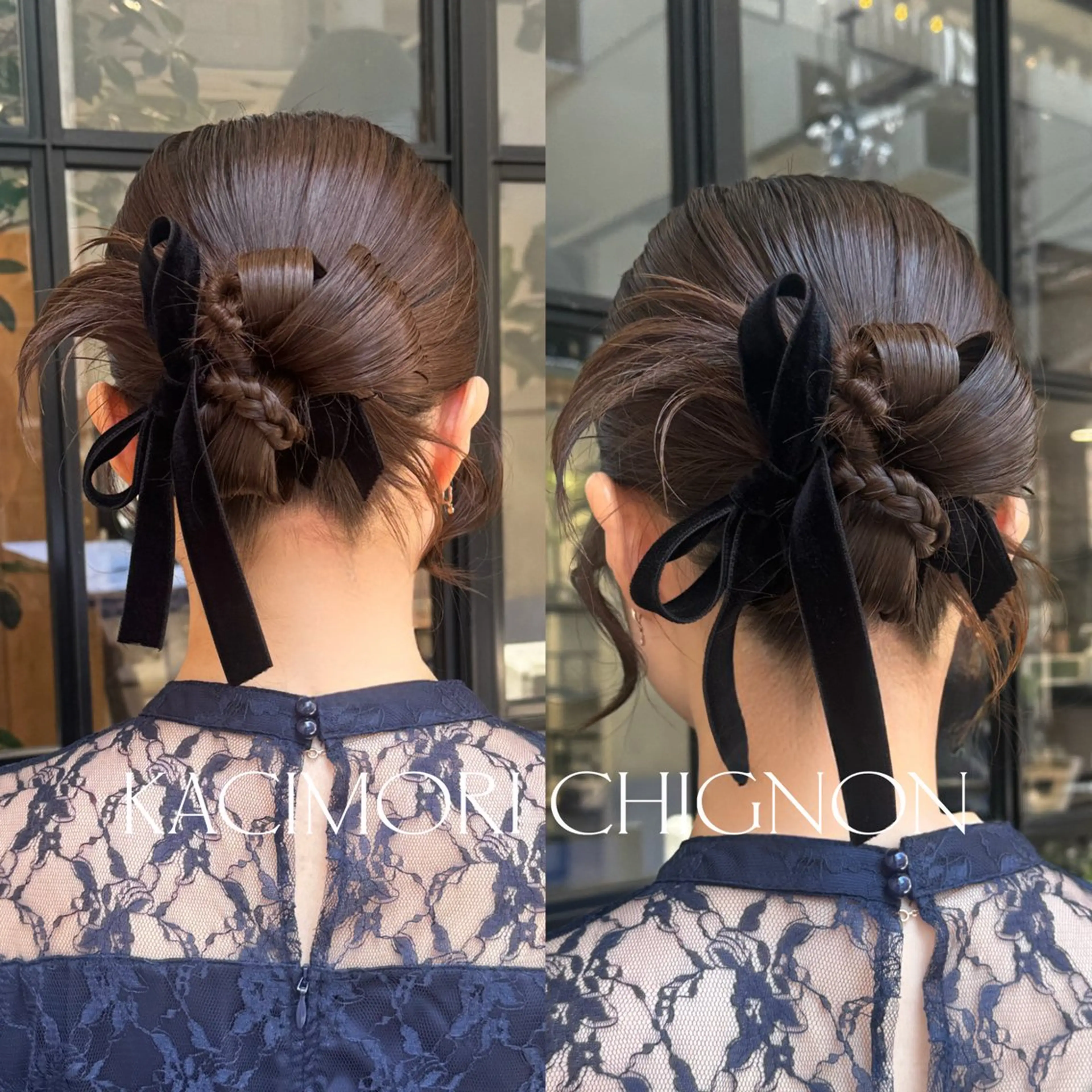 セミロング ヘアアレンジ gurica_ amiのヘアスタイル