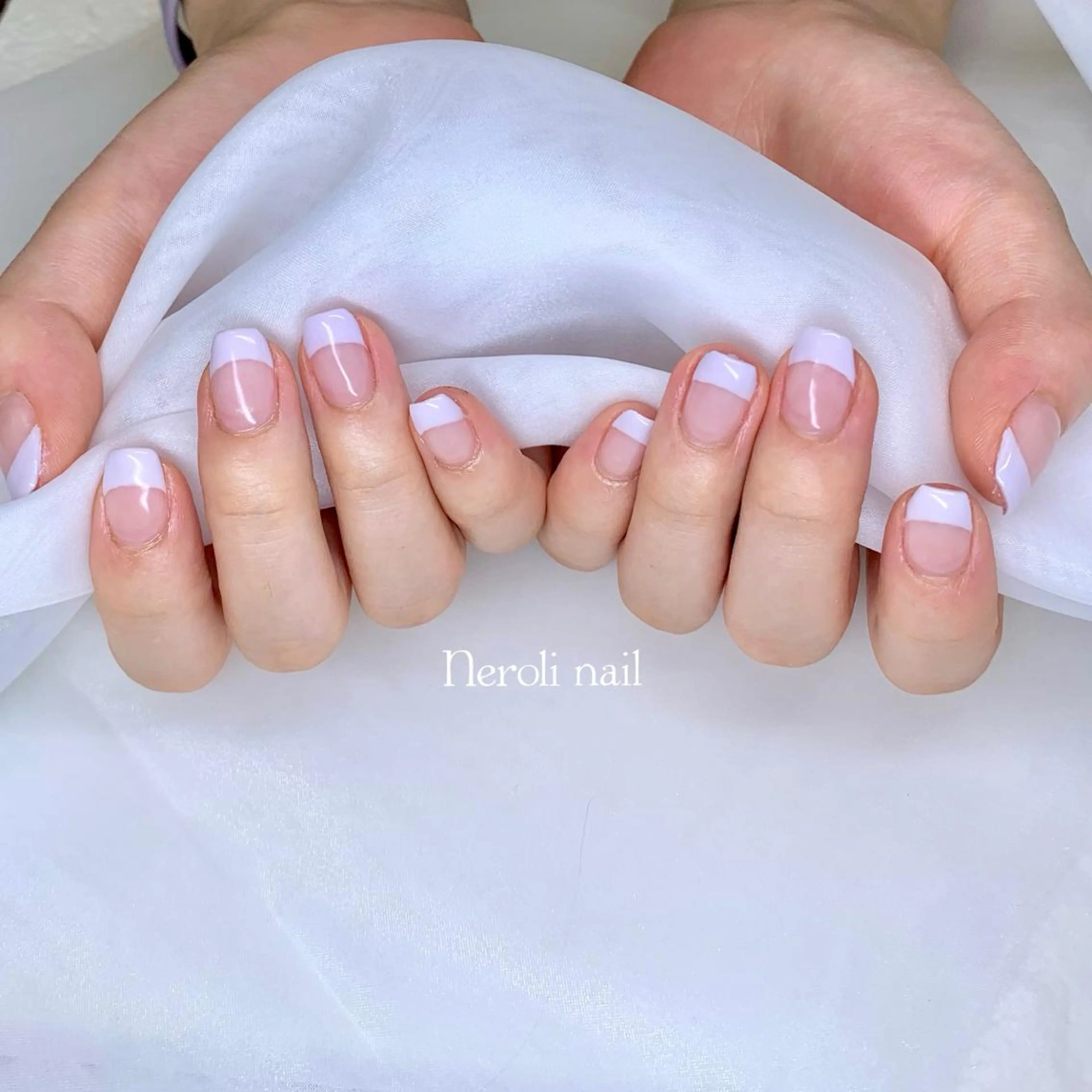 ネイル フレンチネイル Neroli nailのネイルデザイン