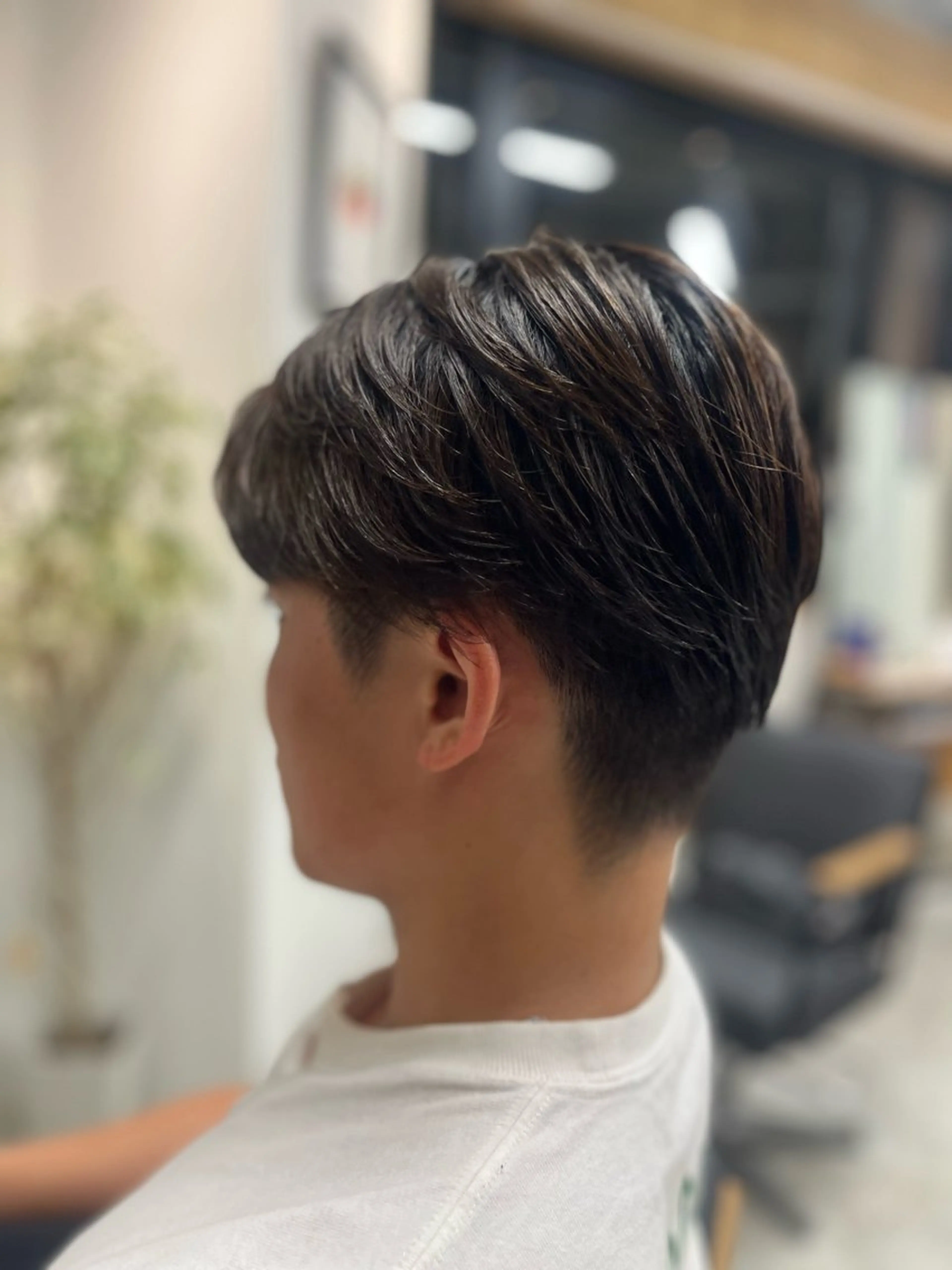 ショート パーマ メンズ Above /yoshimiのヘアスタイル