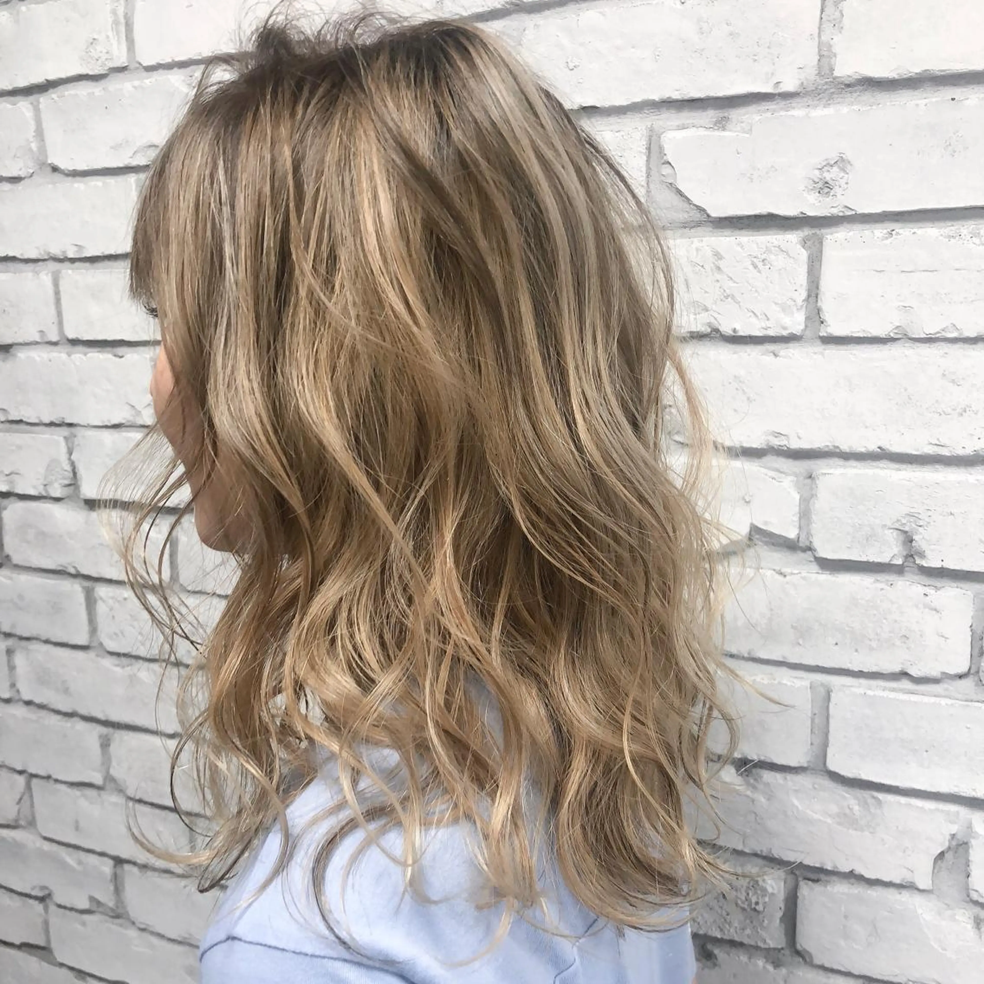 セミロング カラー welring hair salonのヘアスタイル