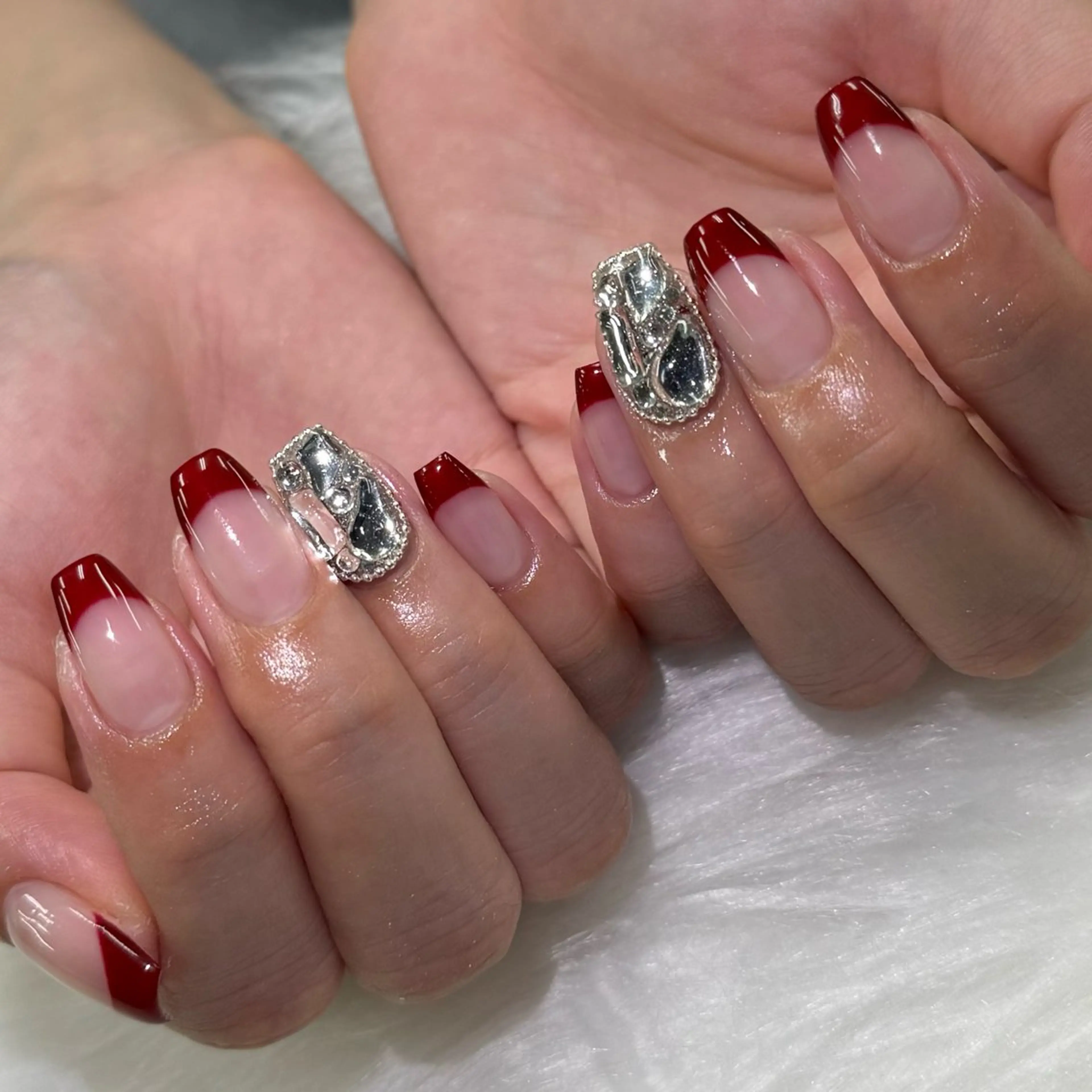 クリアベースフレンチ⁎⁺˳✧༚【オフなし】の写真