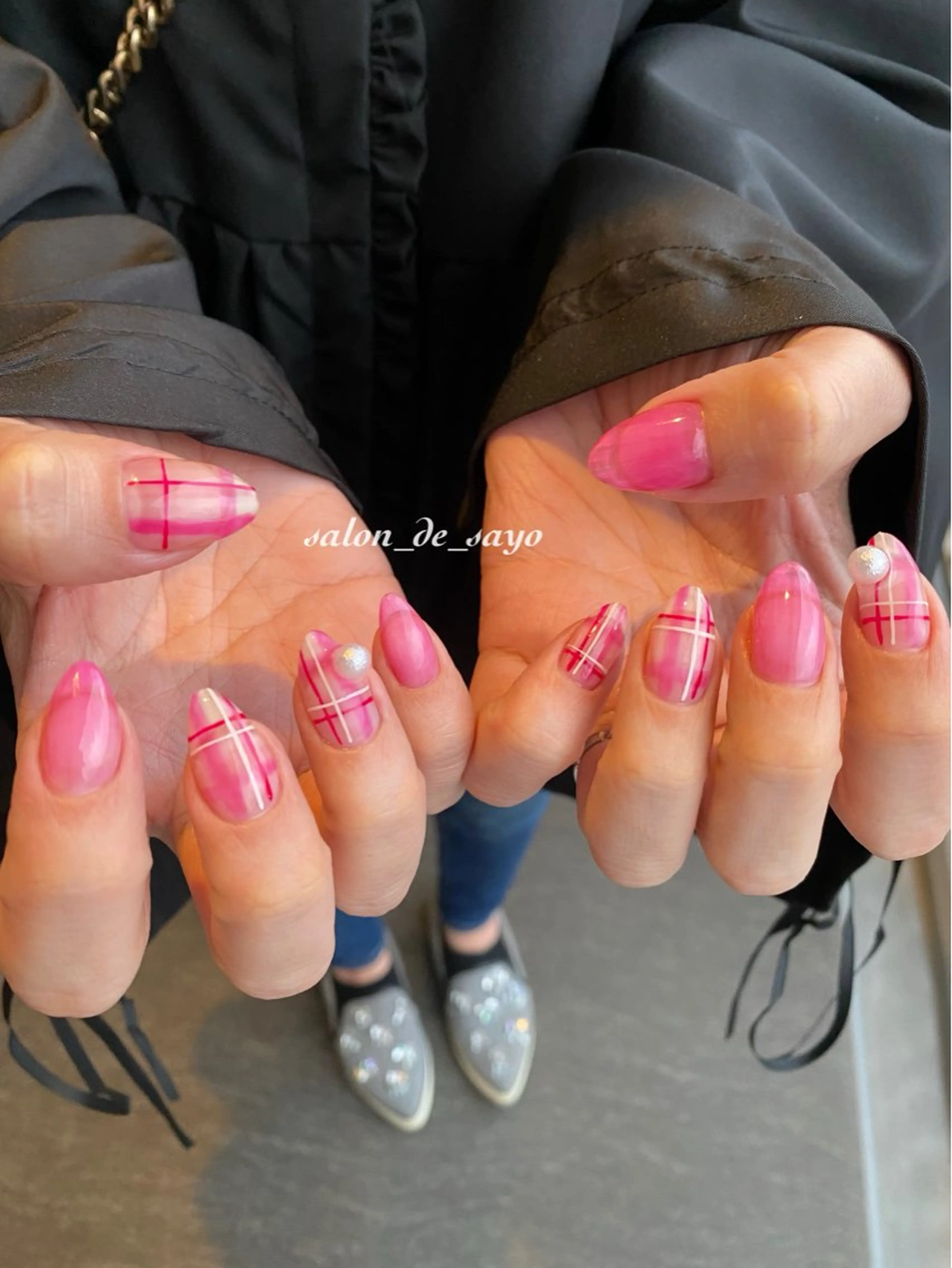 ネイル salon_de_ sayoリゼラ布施のネイルデザイン