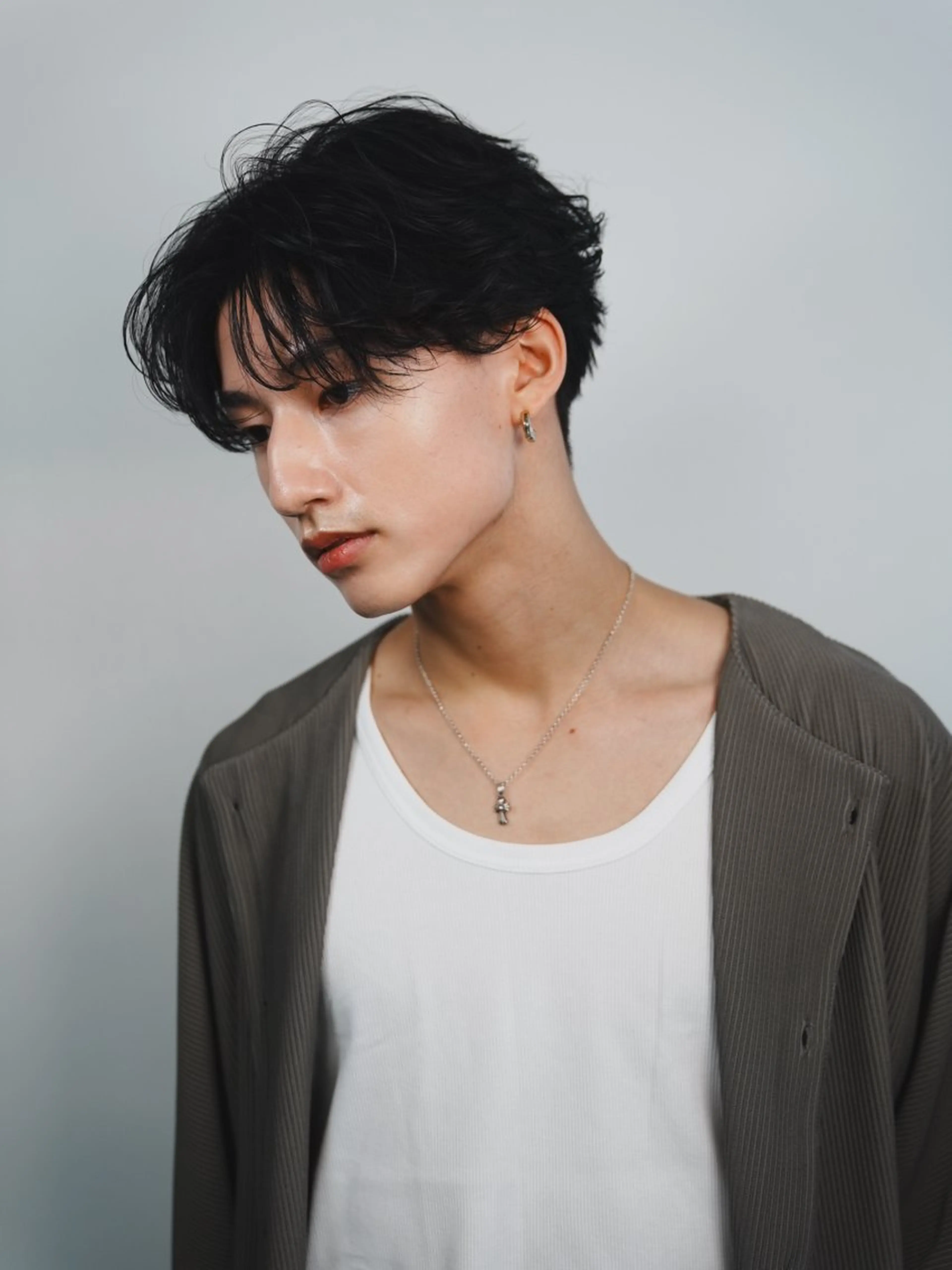 ショート カラー パーマ メンズ 似合わせカット /fifth富樫倭のヘアスタイル