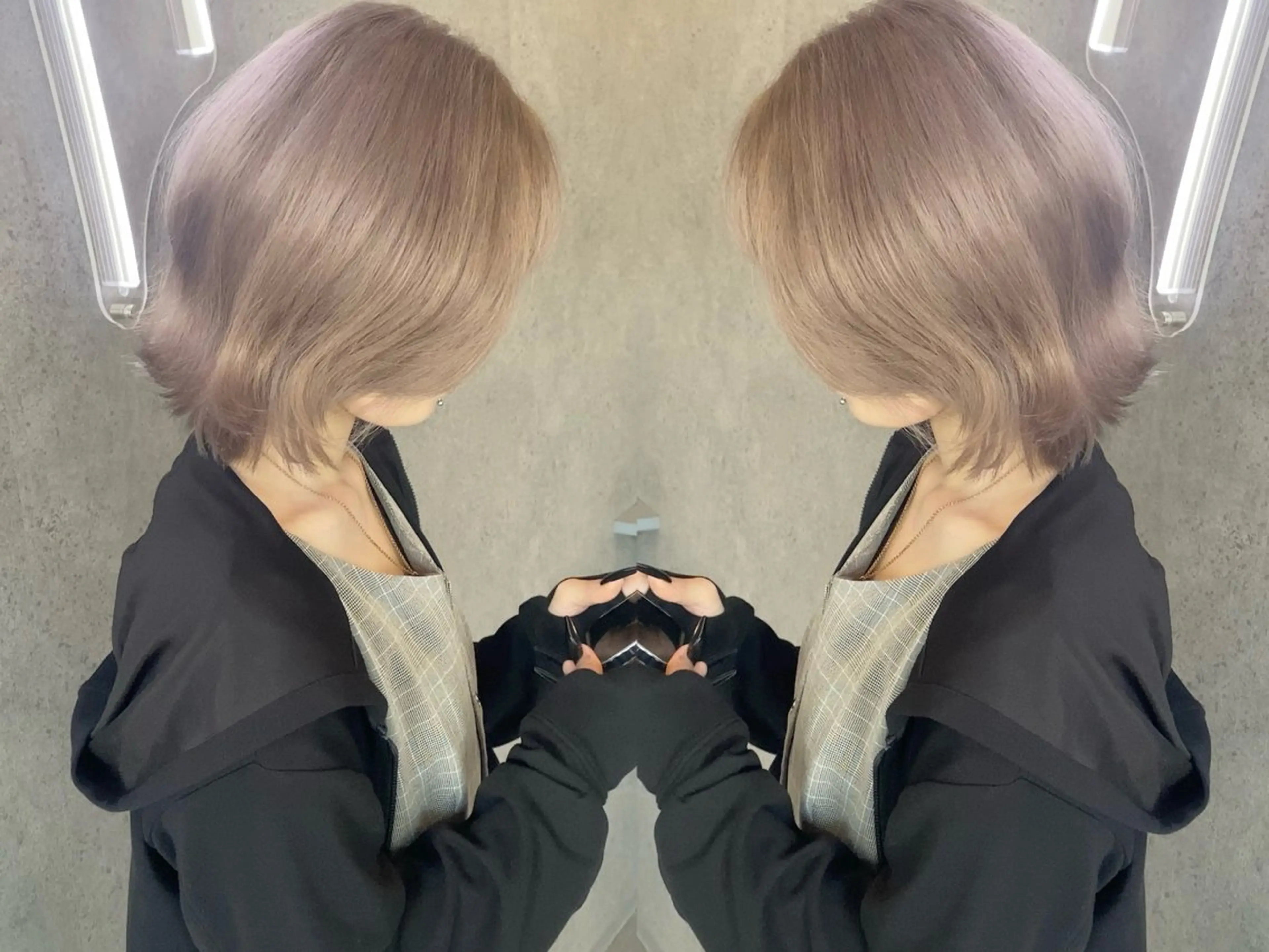 ミディアム ヘアカラー ARCANA アルカナのヘアスタイル