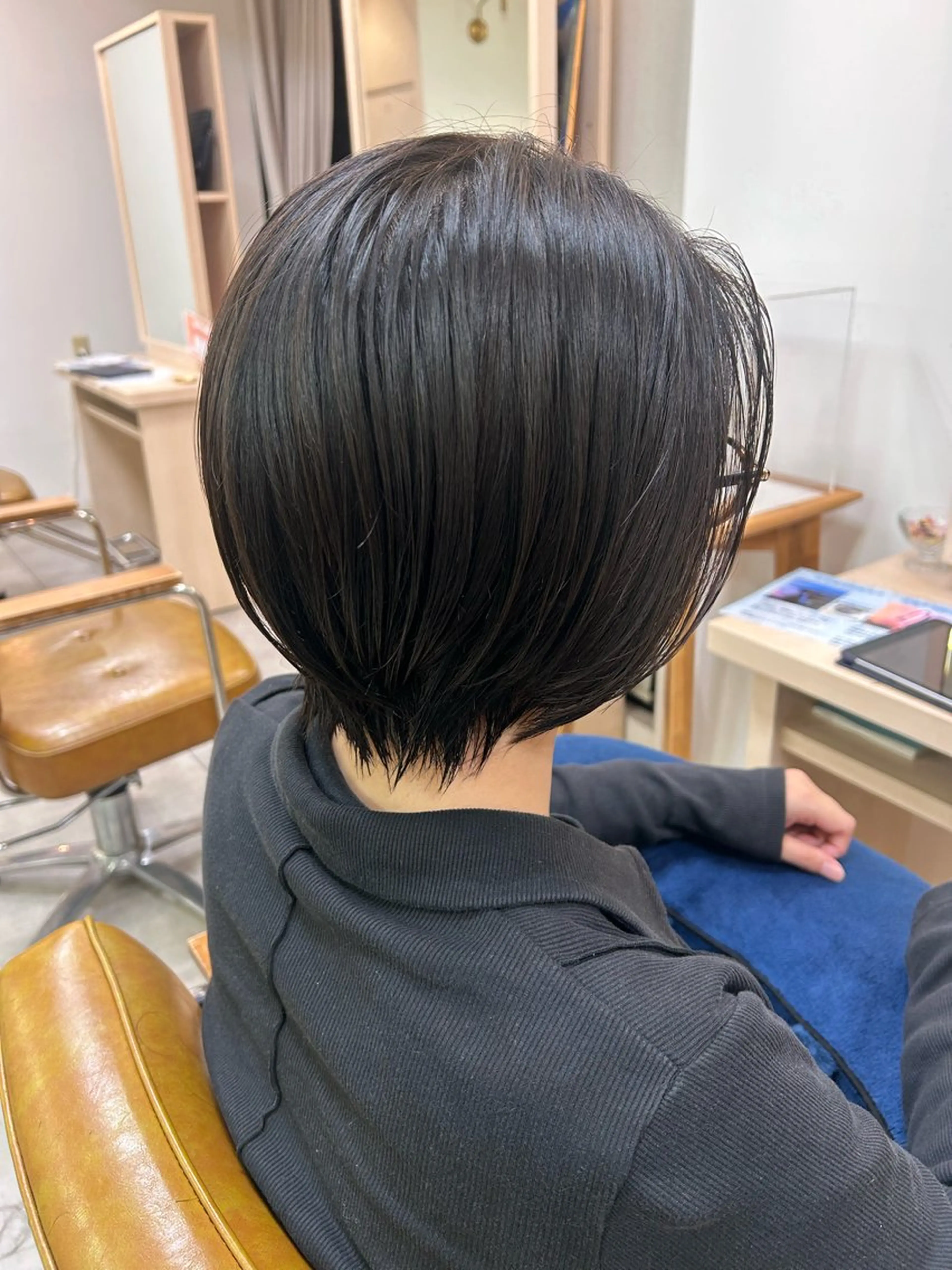 ショート ショートヘア カット ヘアカラー 金山/くびれショート ショートボブAikaのヘアスタイル