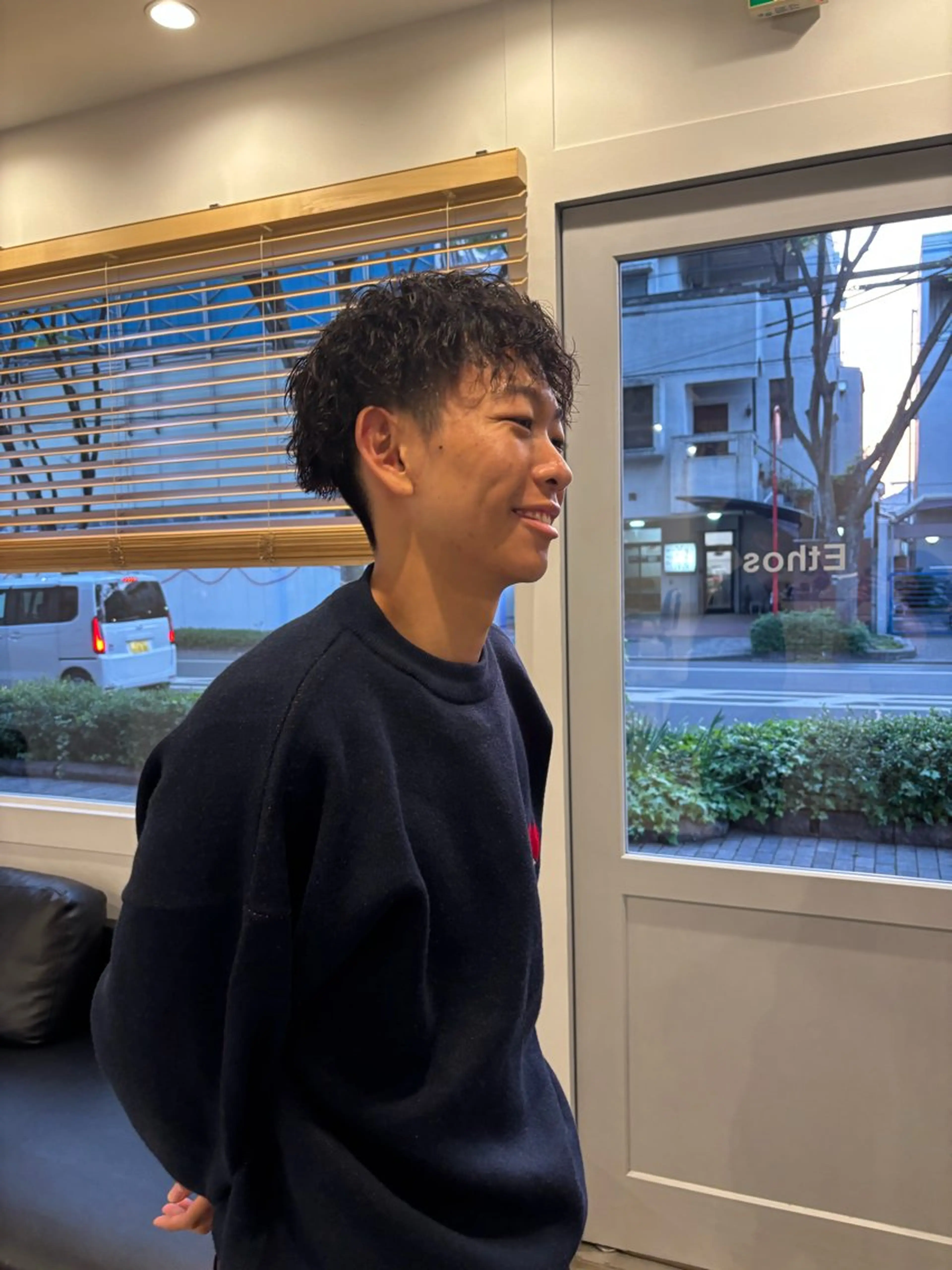 パーマ 熊取谷 茉那のヘアスタイル