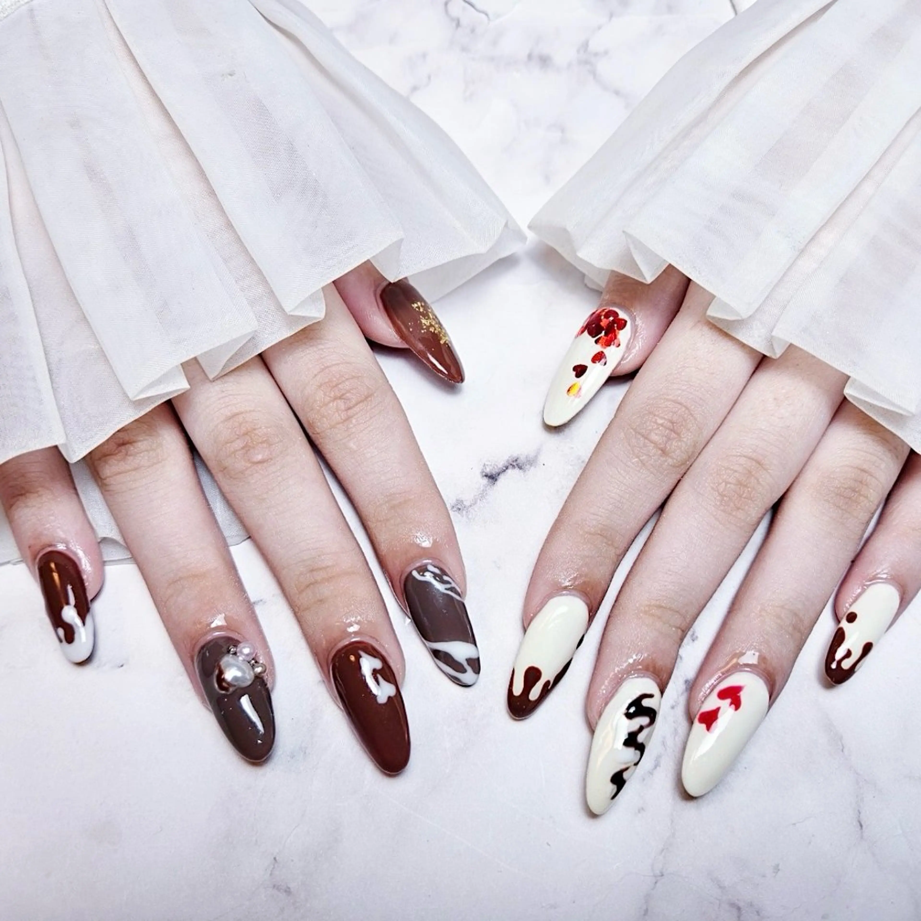 ネイル ハンドネイル 🌈Yun nail hyejin💋のネイルデザイン