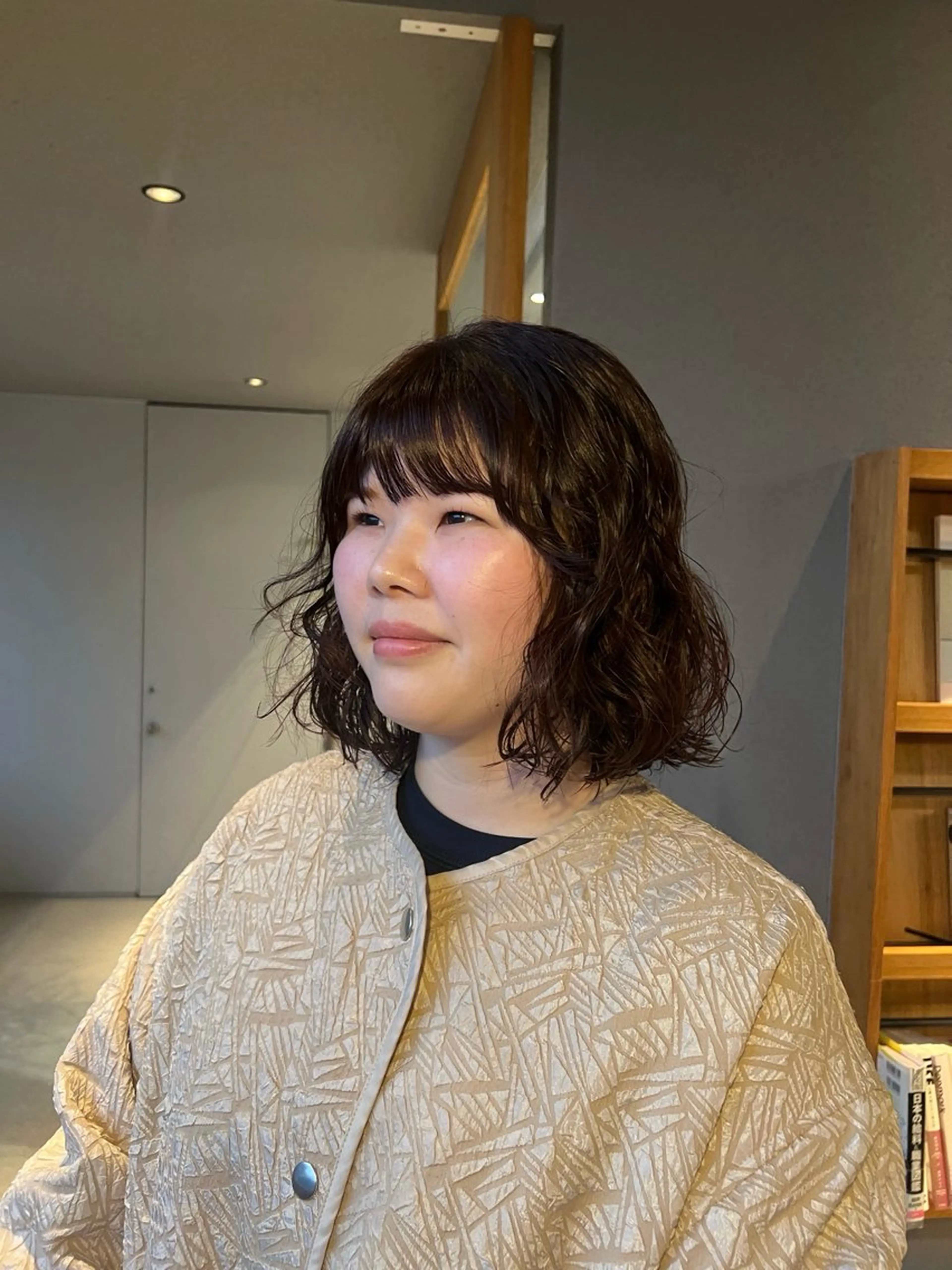 パーマ ボブ cocoro /レイヤーカットのヘアスタイル