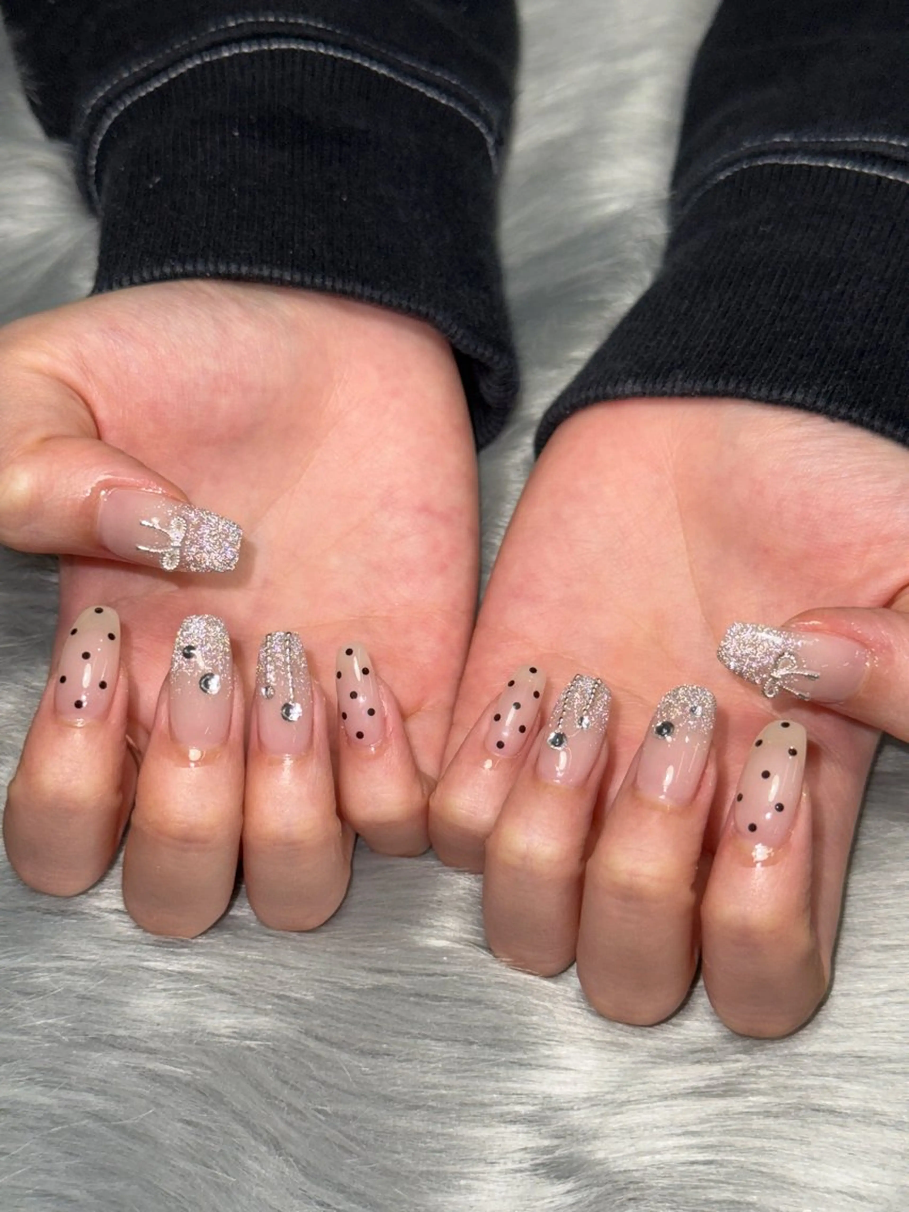 ネイル Momoka 🍑🎀のネイルデザイン