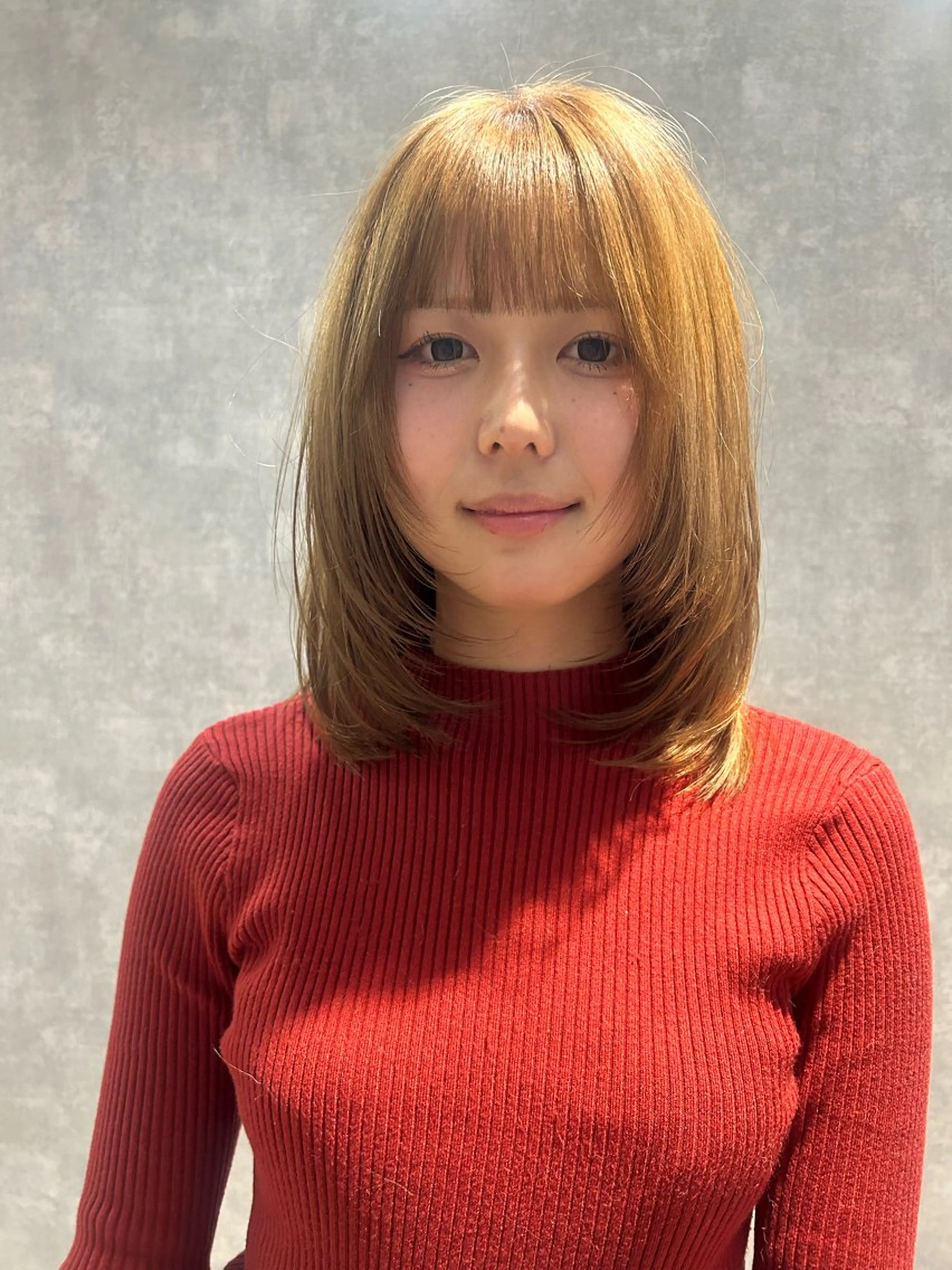 セミロング レイヤーカット/ カラー特化/YUTOのヘアスタイル