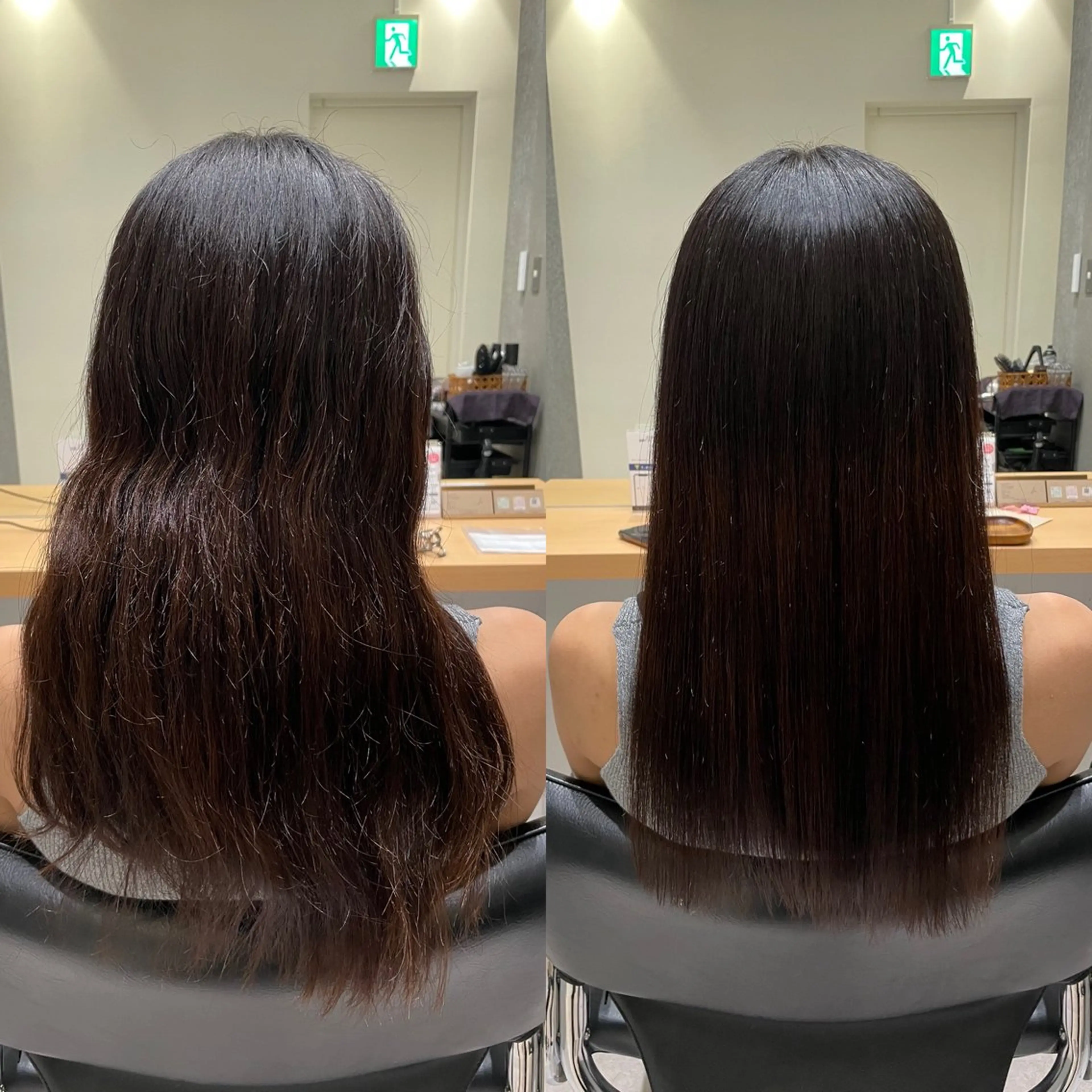 セミロング 髪質改善 トリートメント 酸熱トリートメント 髪質改善ヘアケア 艶髪特化/上田のヘアスタイル