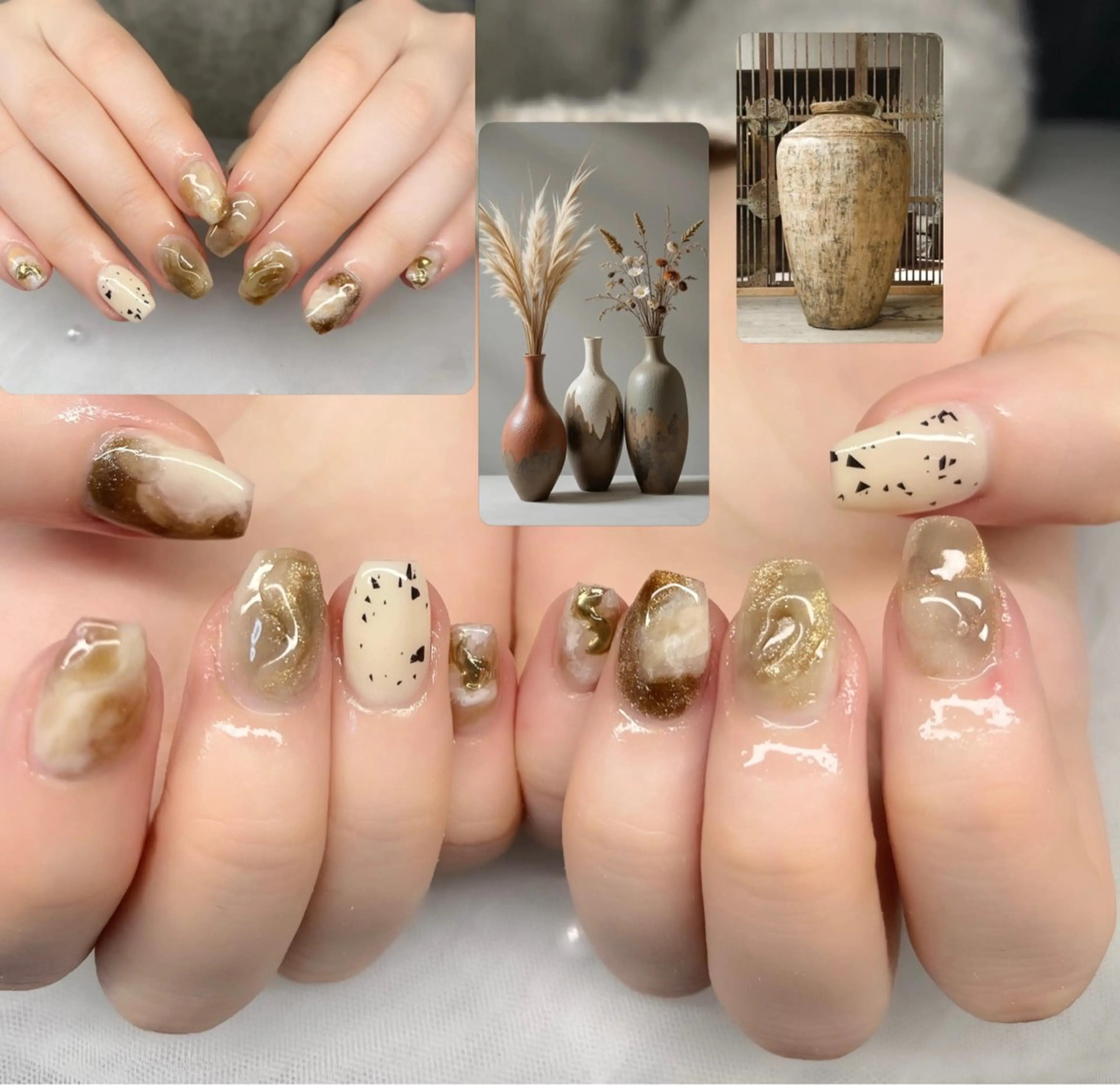 ネイル ハイネイル 自宅サロンのネイルデザイン