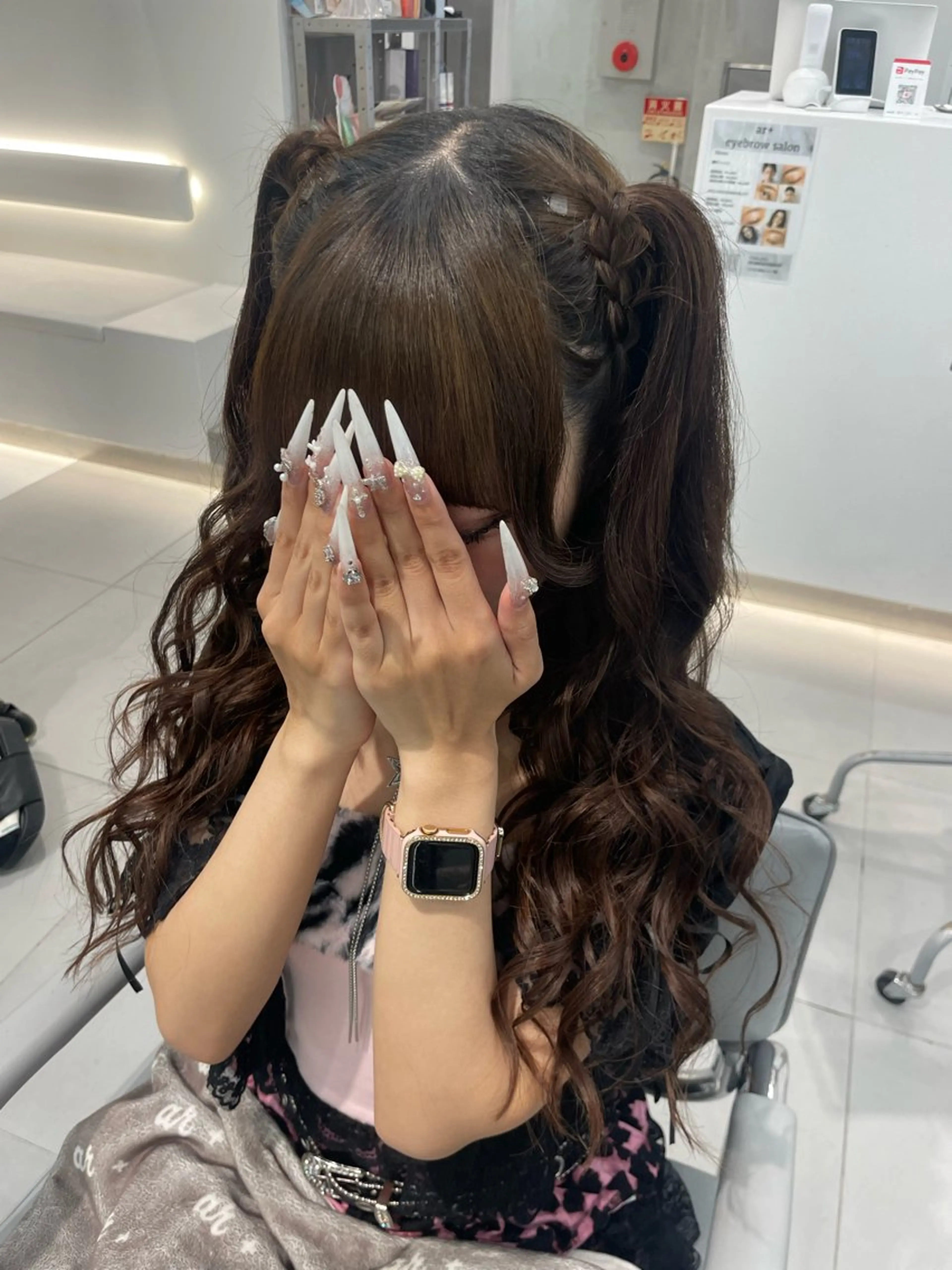 ヘアアレンジ 結婚式・ブライダル ヘアセット ヘアセット🎀耳つぼ 👂💎MONAMIのヘアスタイル