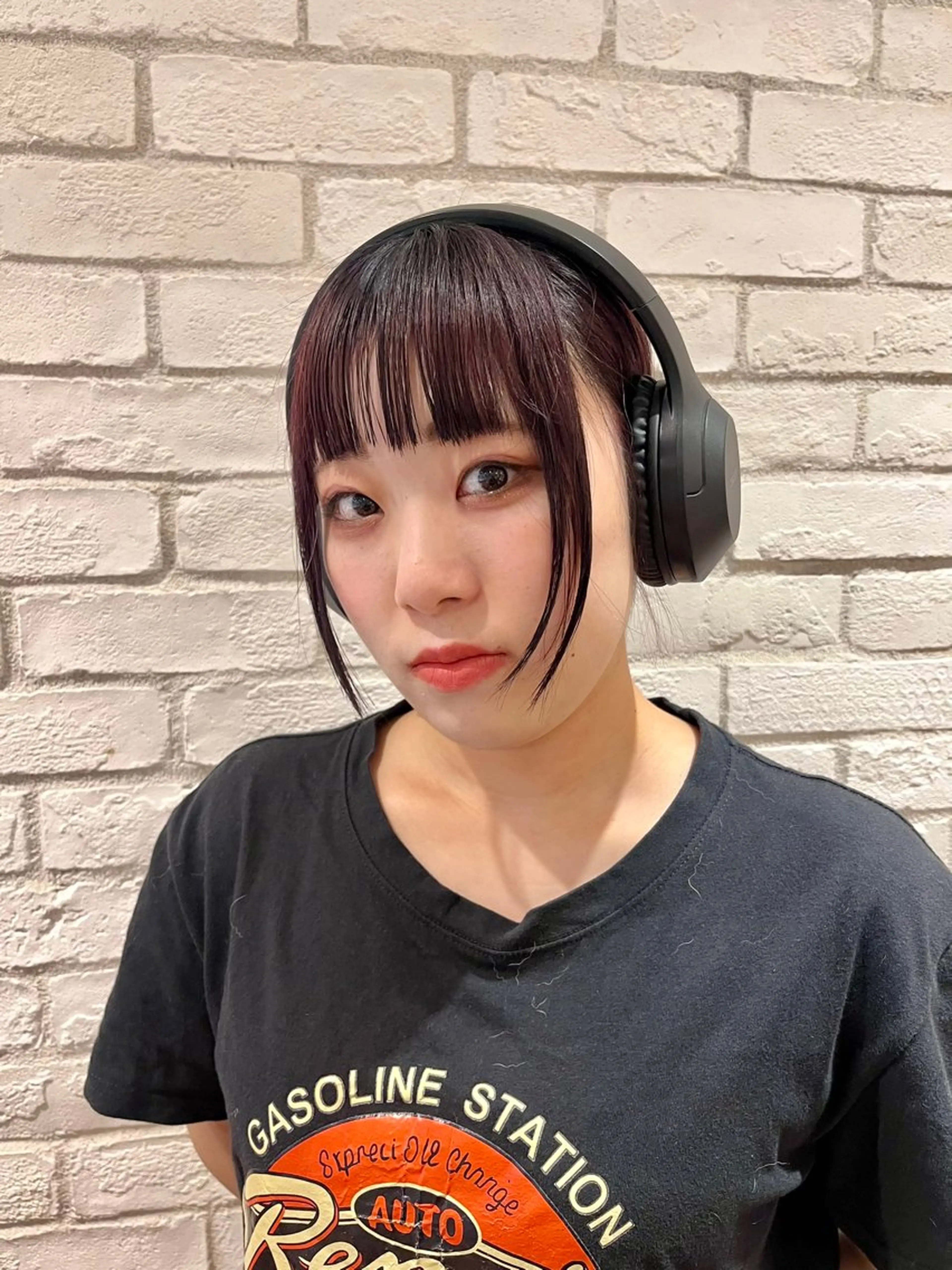 カラー レッドカラー preak 🖤mizuki🖤のヘアスタイル