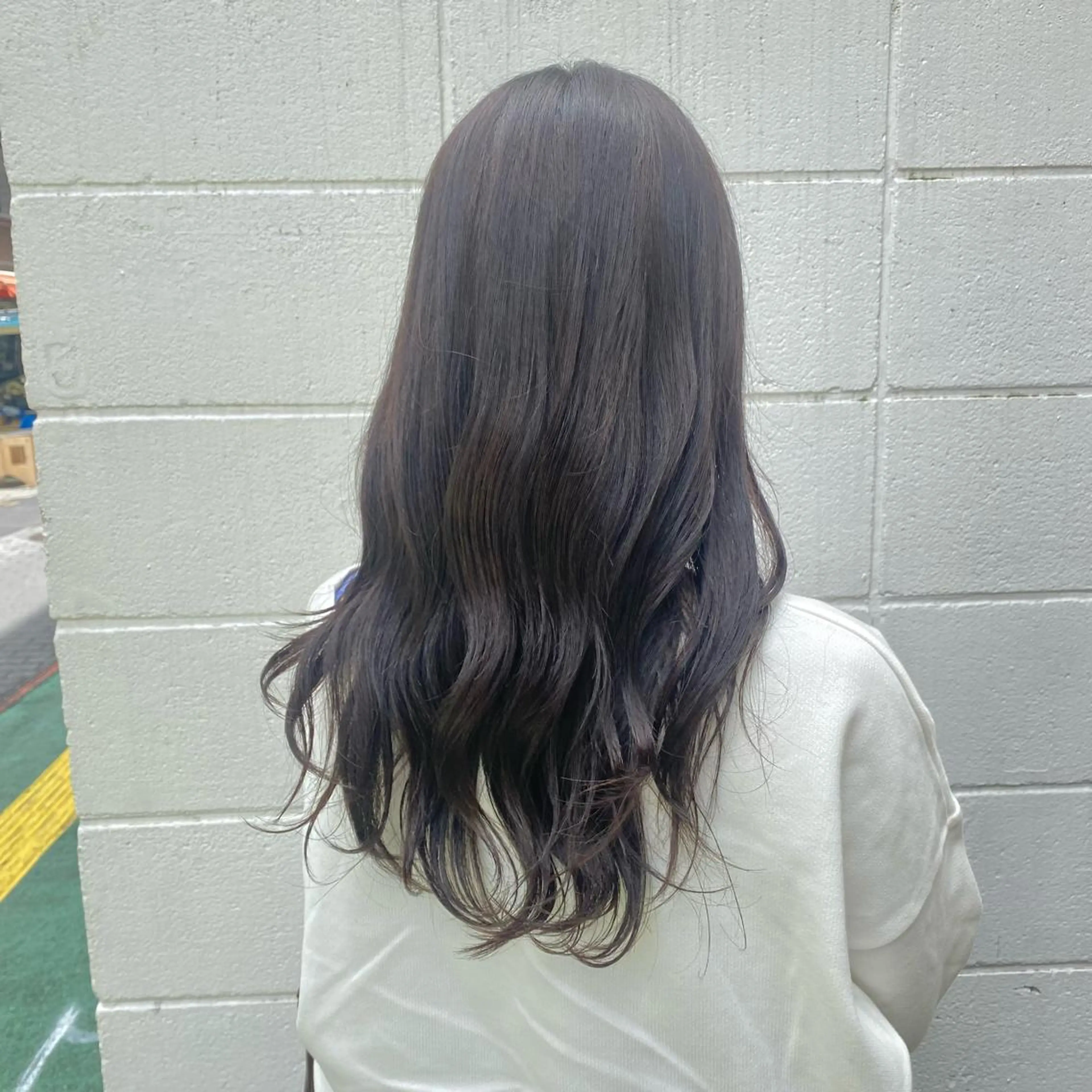 ロング カラー アッシュ ブリーチ 透明感カラー ブリーチなしカラー ヘアカラー rikako ✩ 大宮hips.*のヘアスタイル