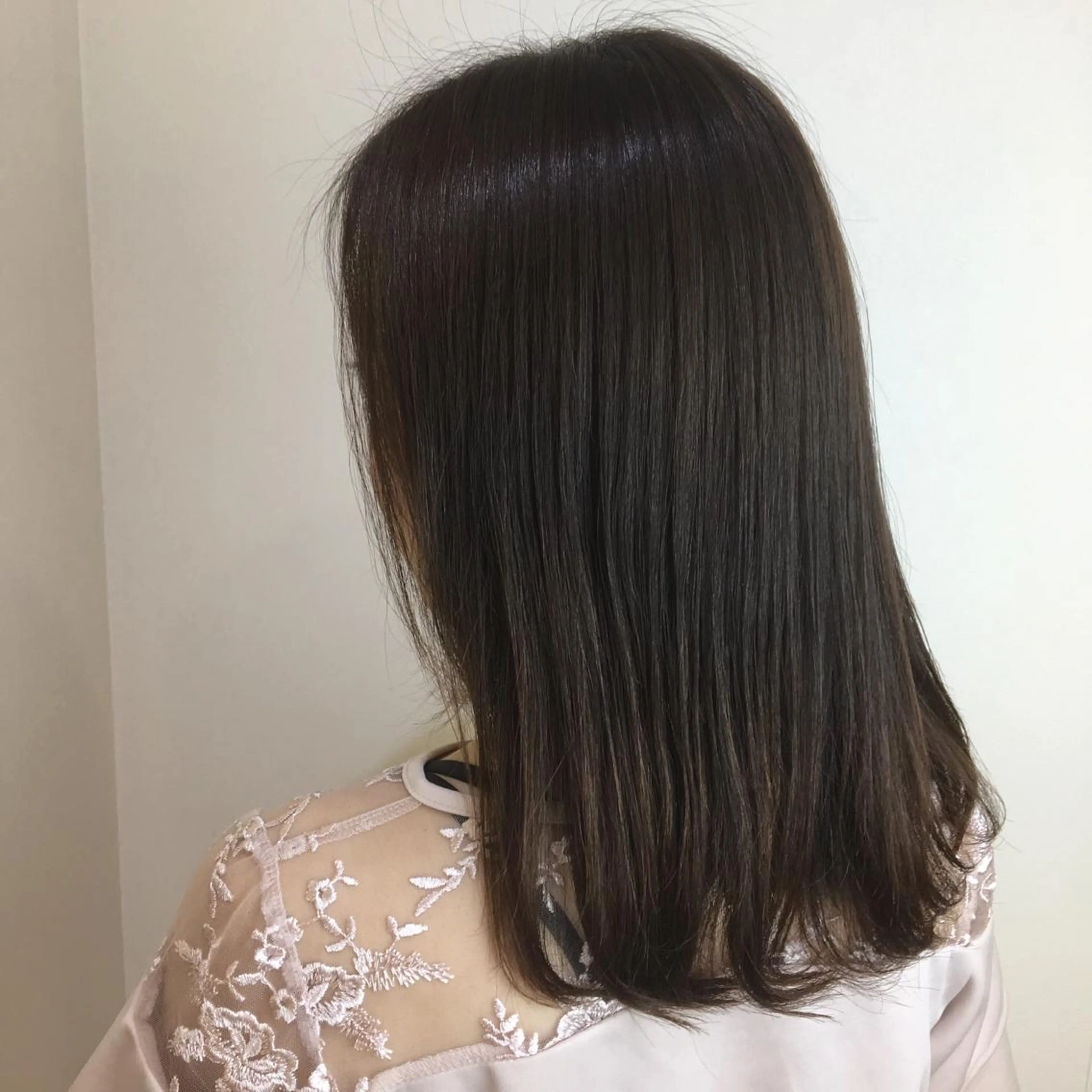 ミディアム トリートメント 広がり、まとまらない お悩み改善/ 中田のヘアスタイル