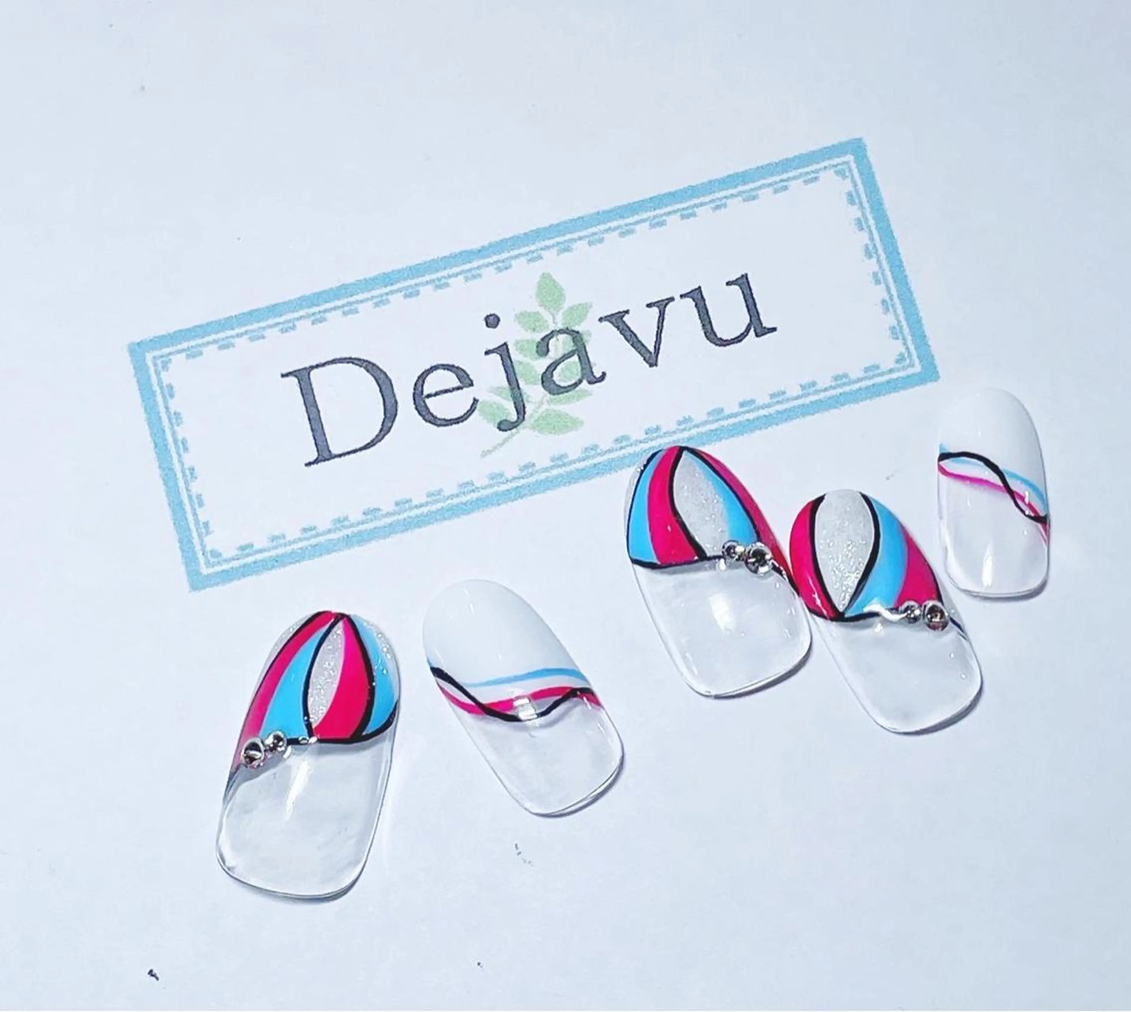 ネイル アートネイル フラワーネイル フレンチネイル ニュアンスネイル 春ネイル Nail salon Dejavu 🌿のネイルデザイン
