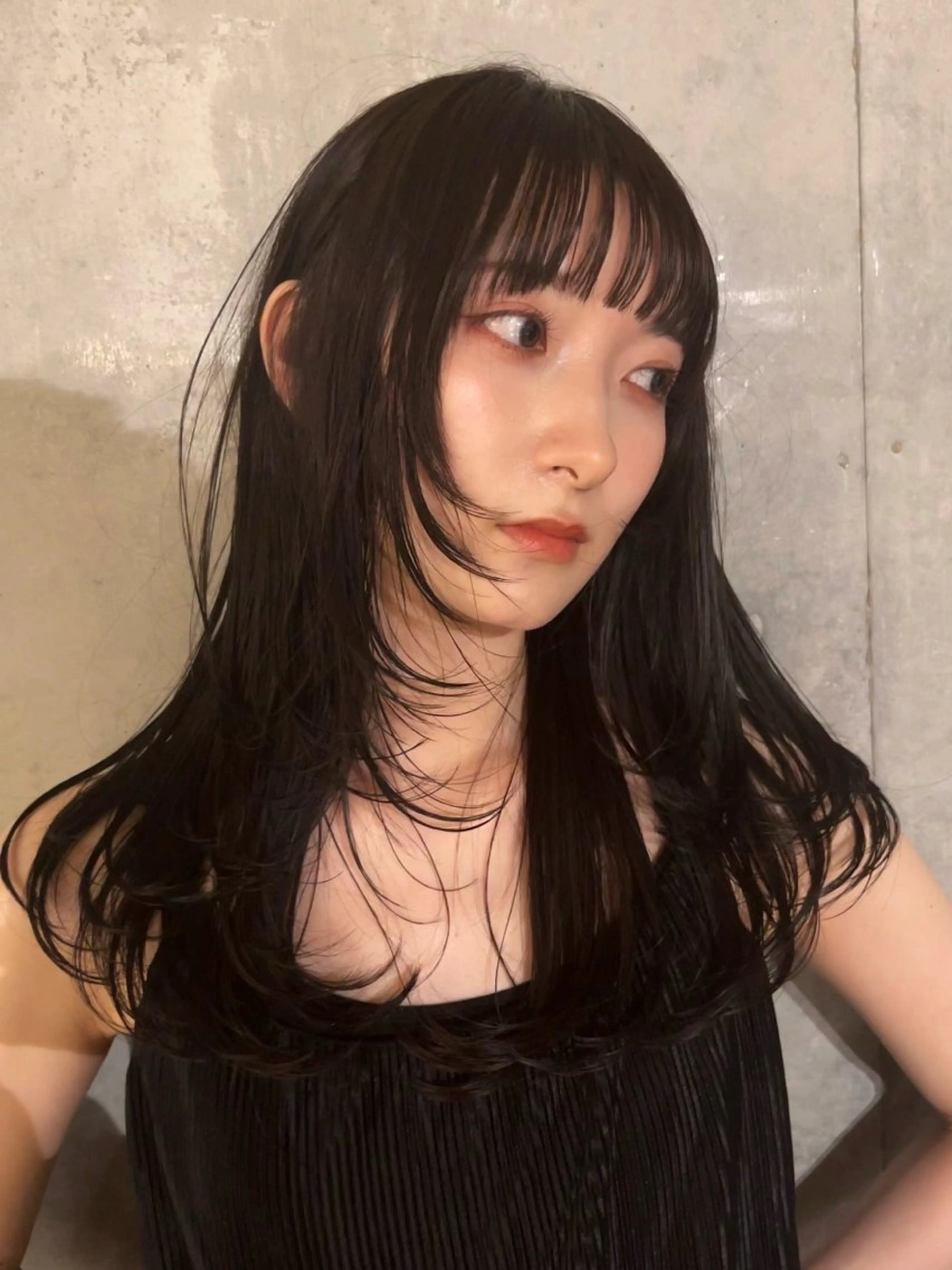 ロング レイヤーカット 原宿美容師／複雑 履歴修正/きょたのヘアスタイル