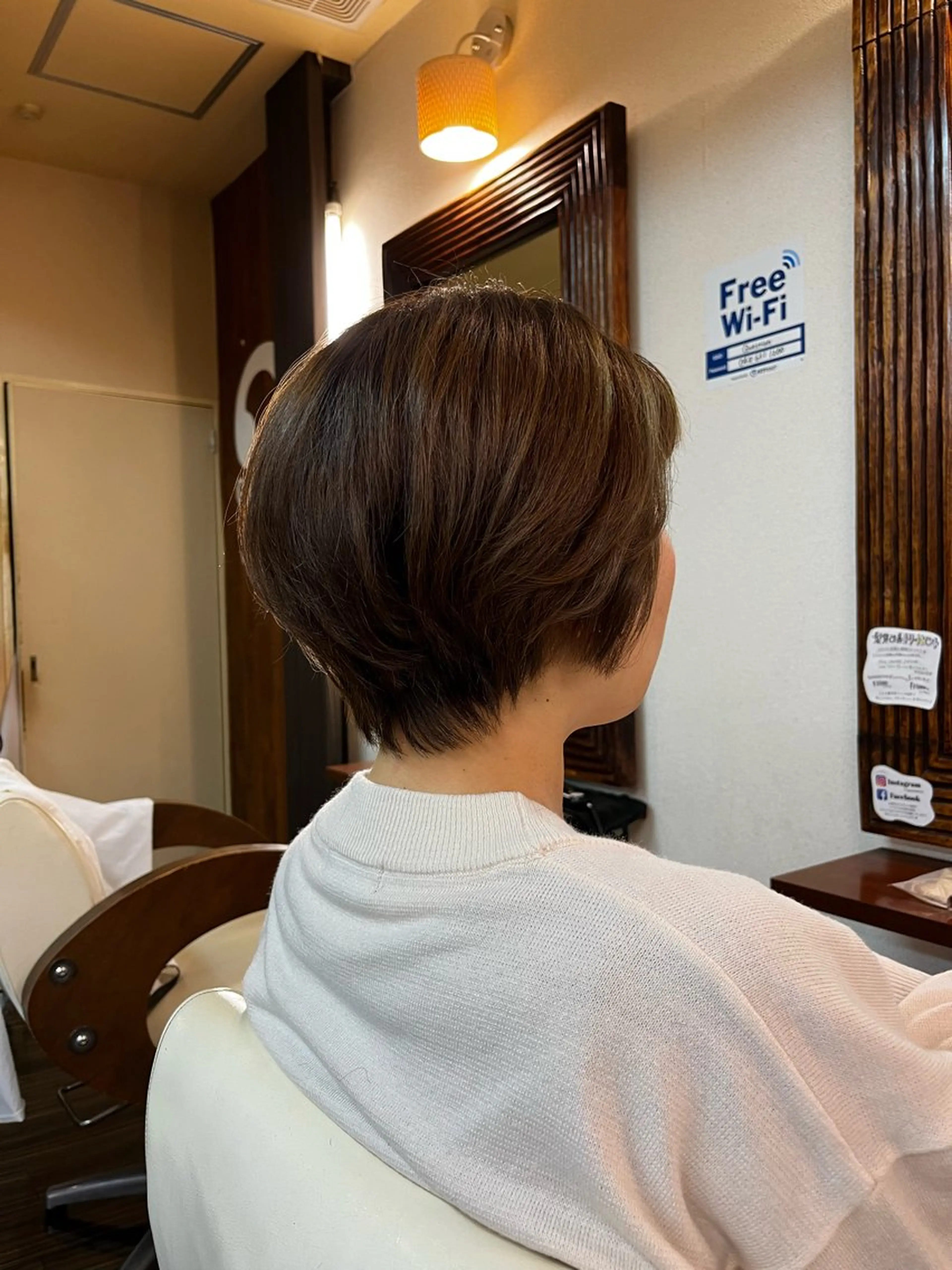 ショート 西形 梨瑚のヘアスタイル