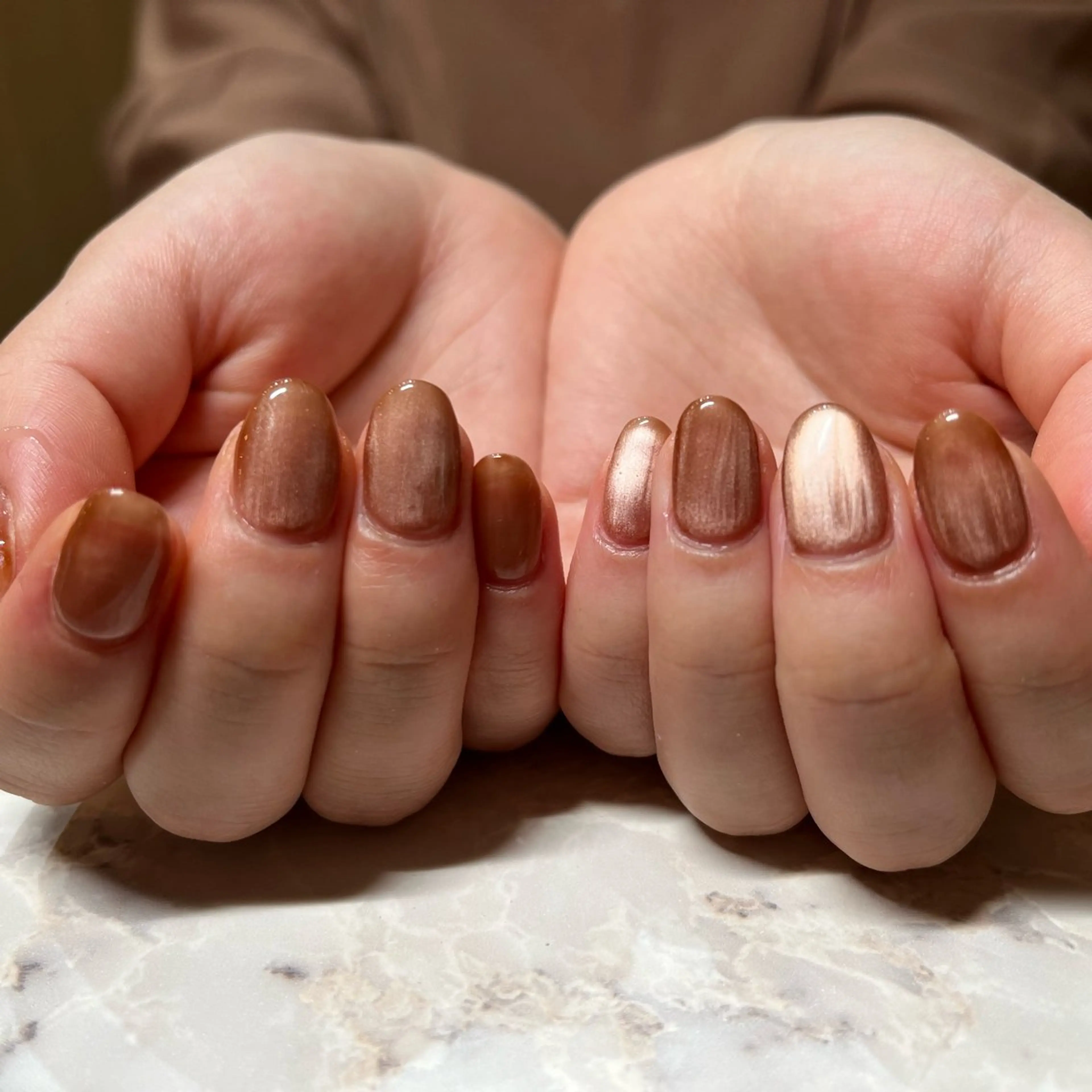 ネイル ハンドネイル 【AO】nail 💎ayameのネイルデザイン