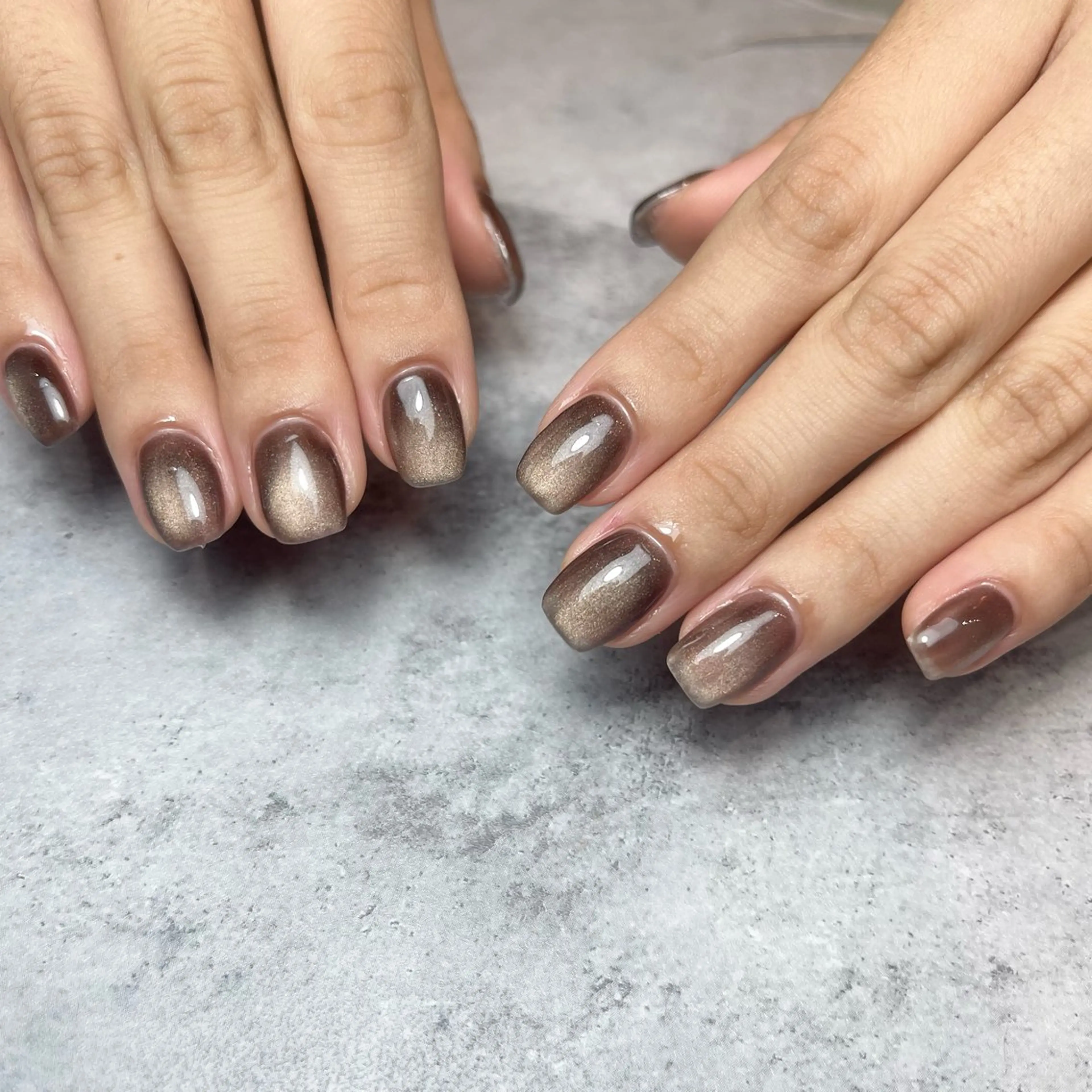 ネイル マグネットネイル salon de Tiara 碧のネイルデザイン