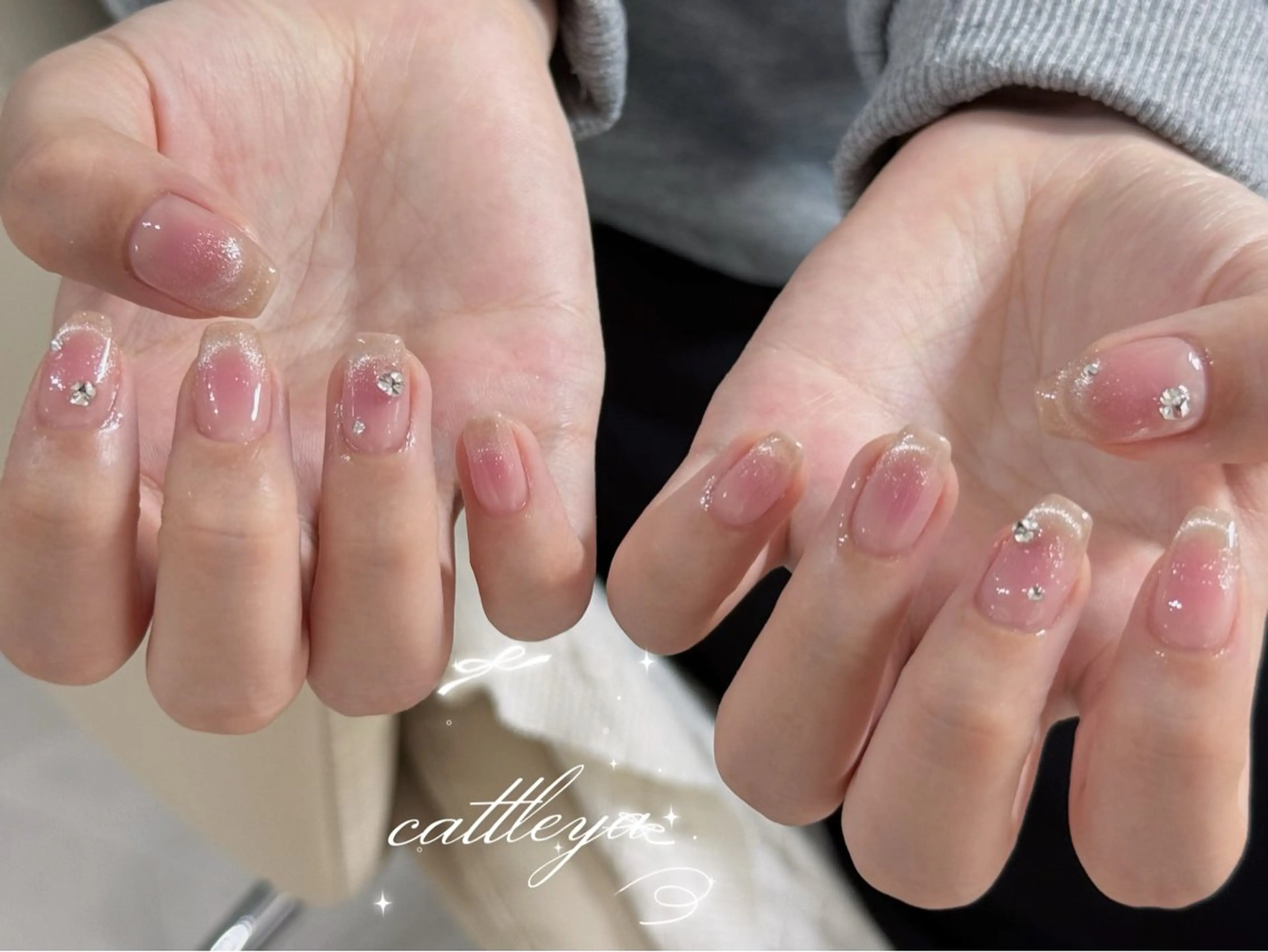 ネイル ハンドネイル ˖⊹Cattleya 吉祥寺♡˖ ⊹のネイルデザイン