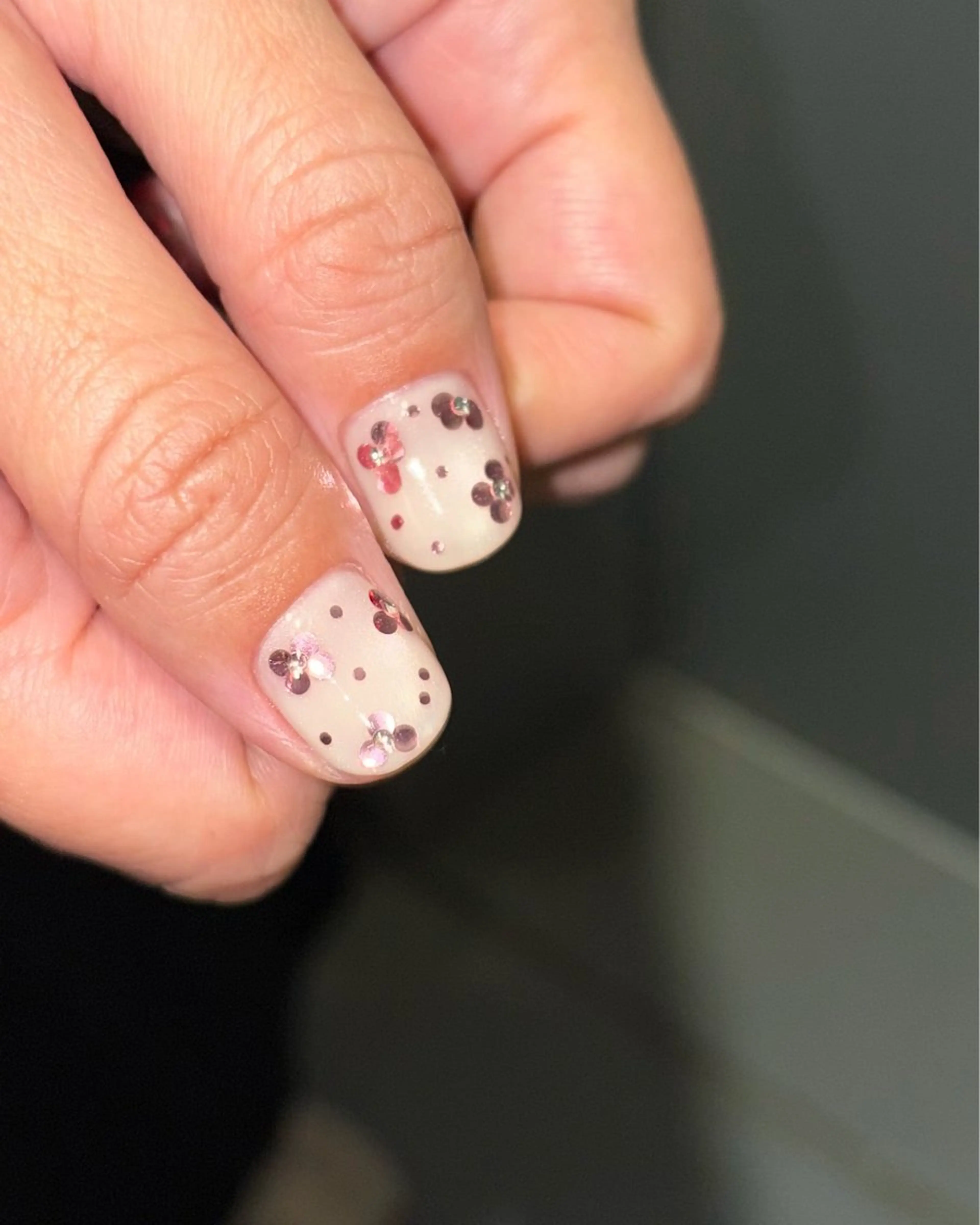 ネイル フラッシュネイル マグネットネイル ワンカラーネイル ハンドネイル nailsalon amity🌿池田のネイルデザイン