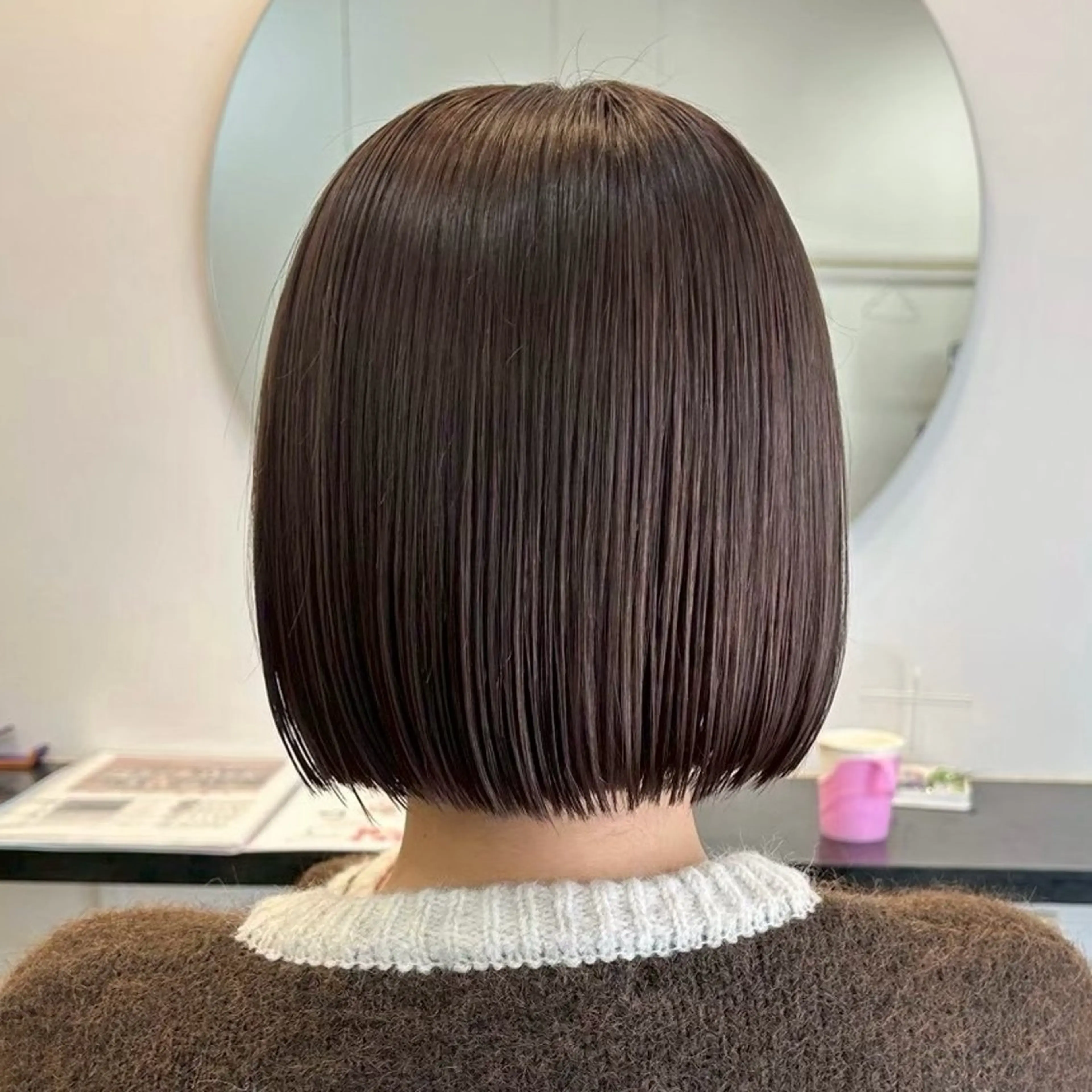 💎透明感艶カラー（ワンカラー）💎➕うるおい炭酸ヘッドスパ付🫧の写真