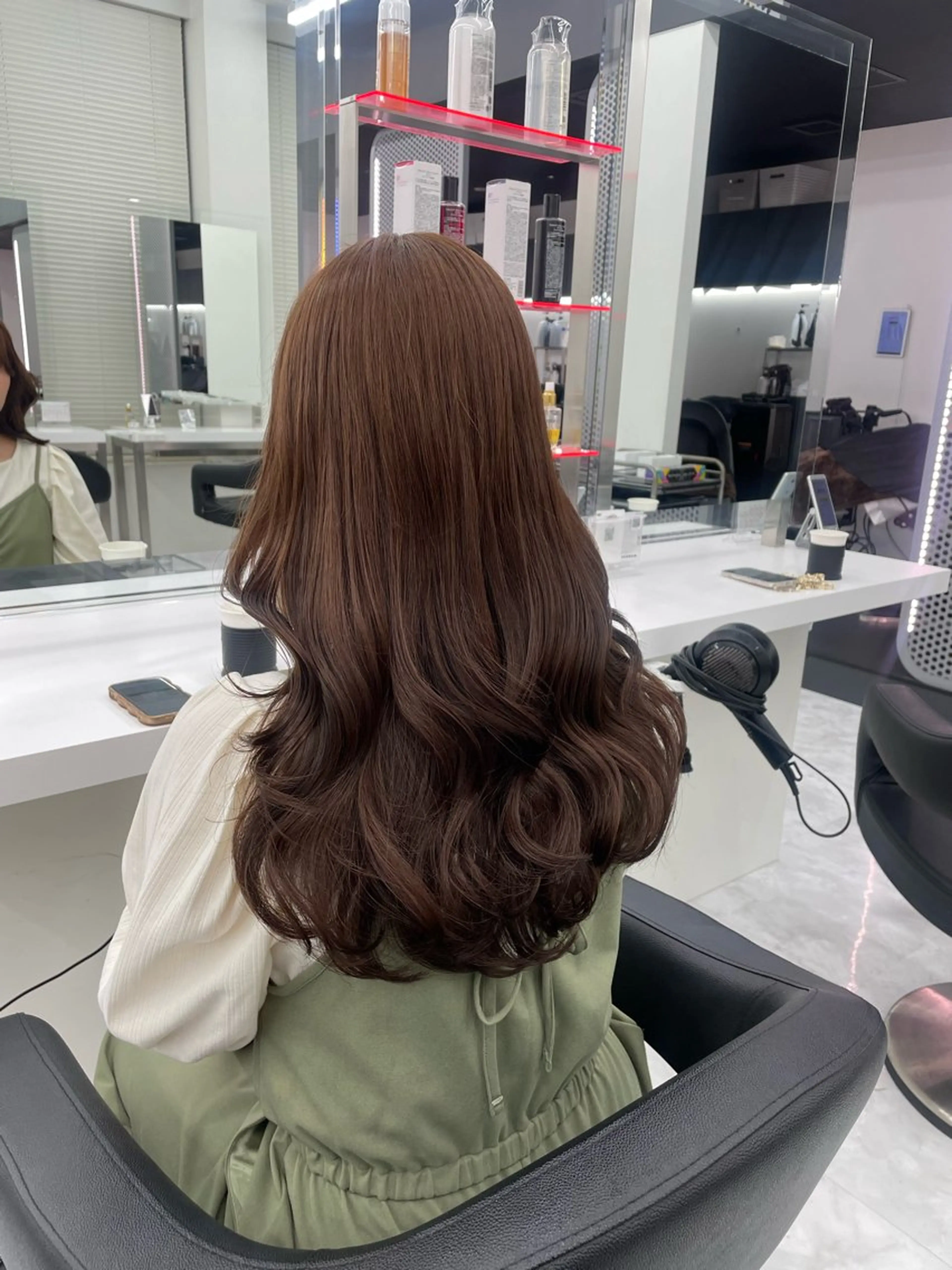 ロング カラー 🤍レイヤー/顔周り /hirari🤍のヘアスタイル