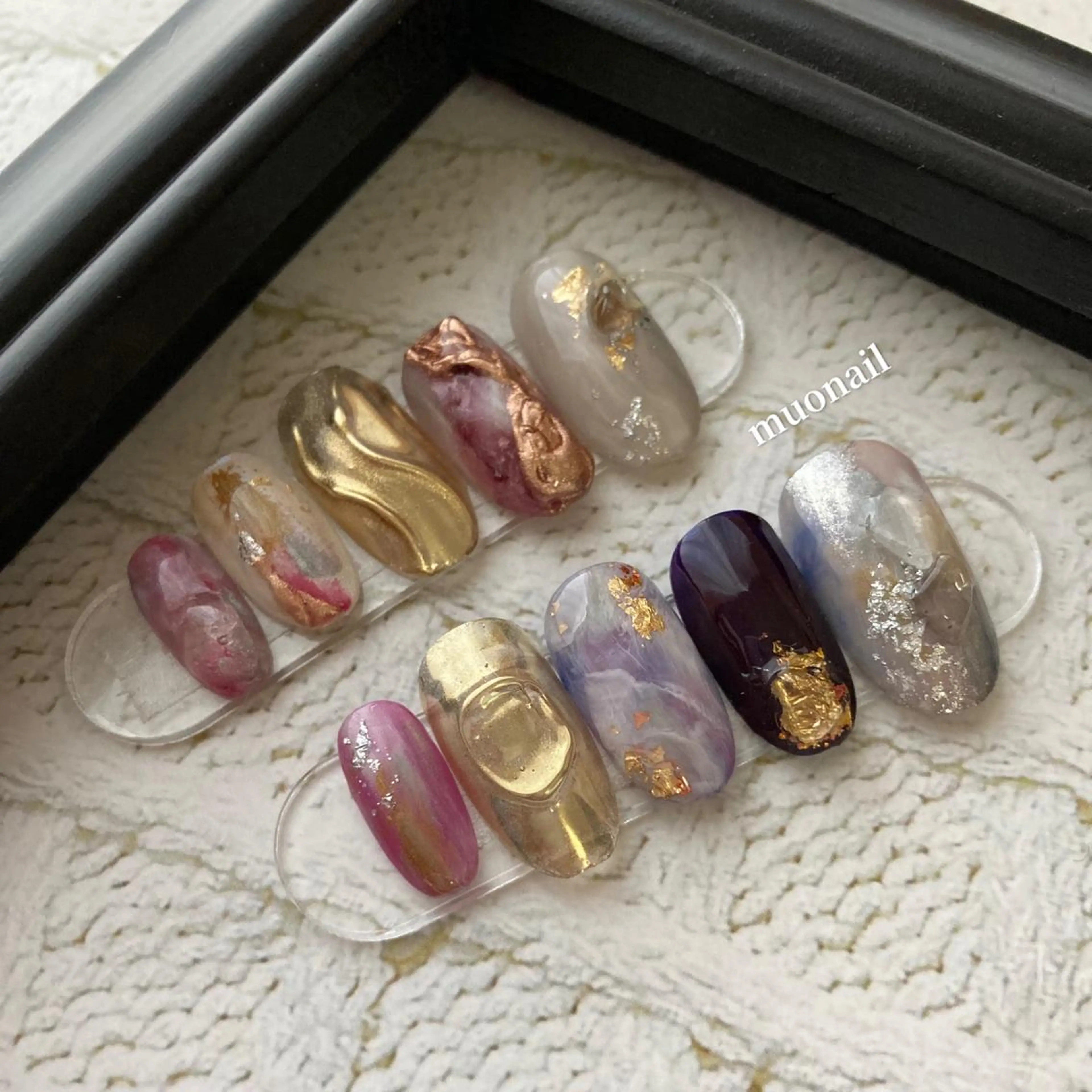 ネイル ニュアンスネイル 中川 ほののネイルデザイン