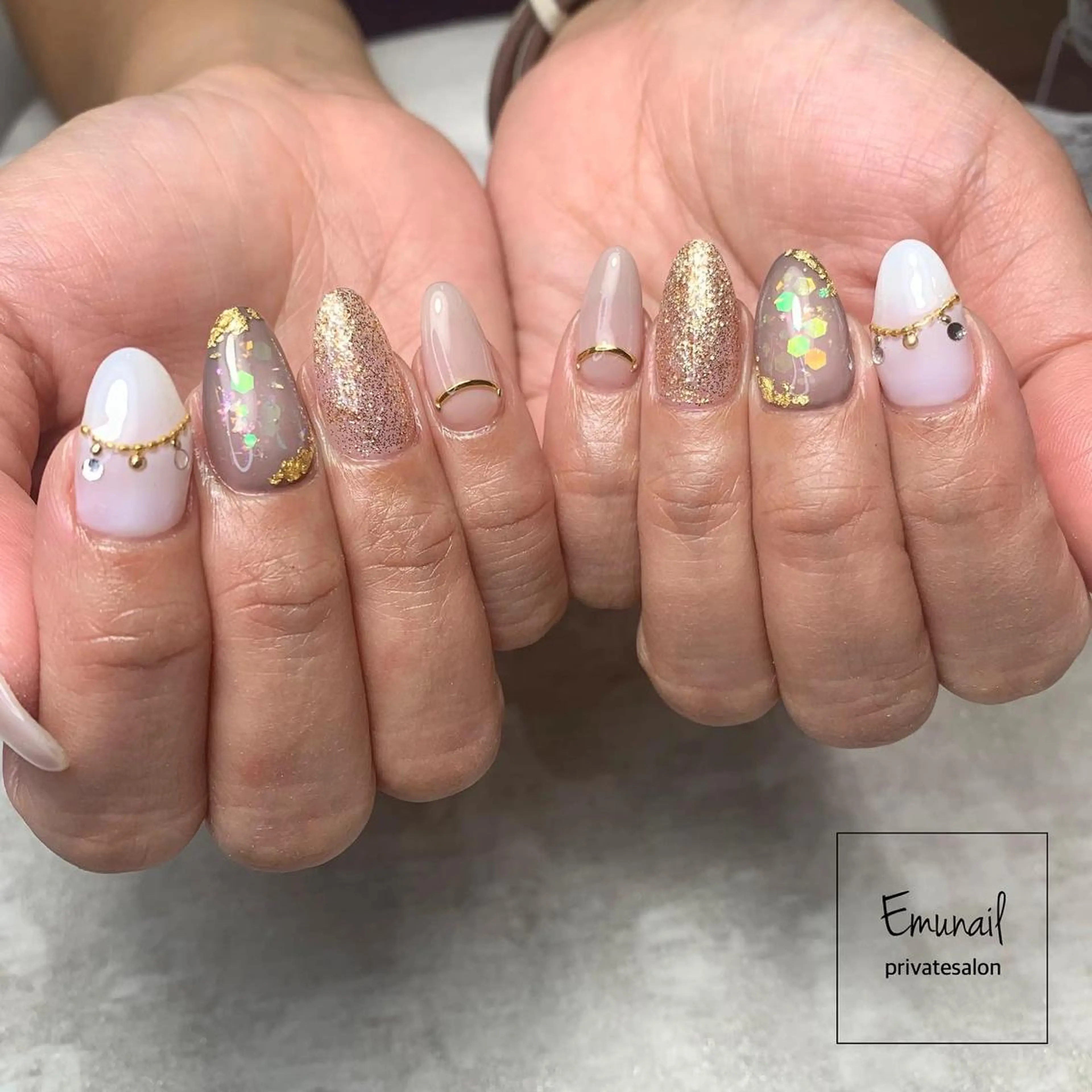 ネイル ハンドネイル Emu Nailのネイルデザイン